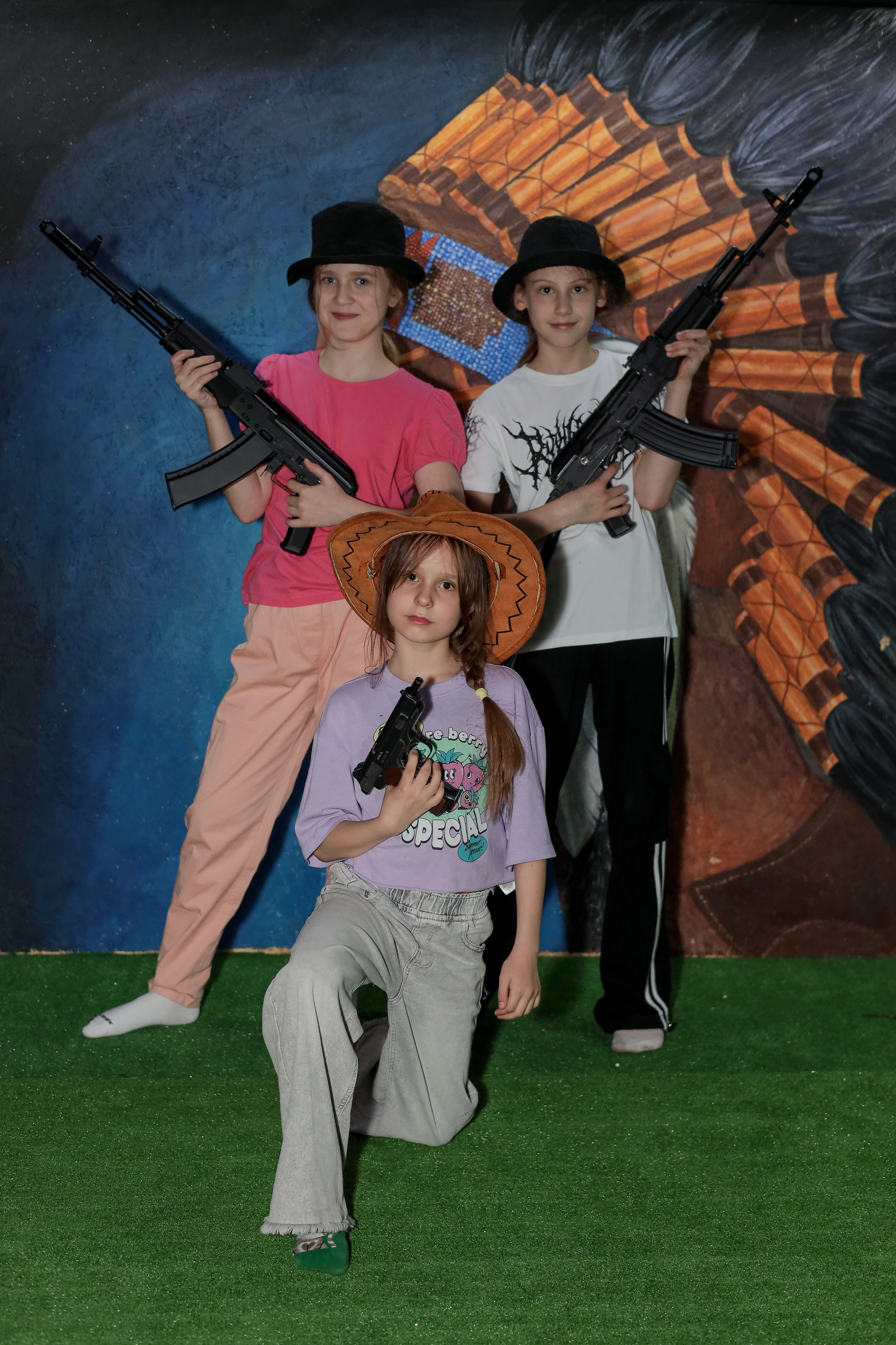 День рождение в стрелковом клубе. Фотограф Надршина Лилия