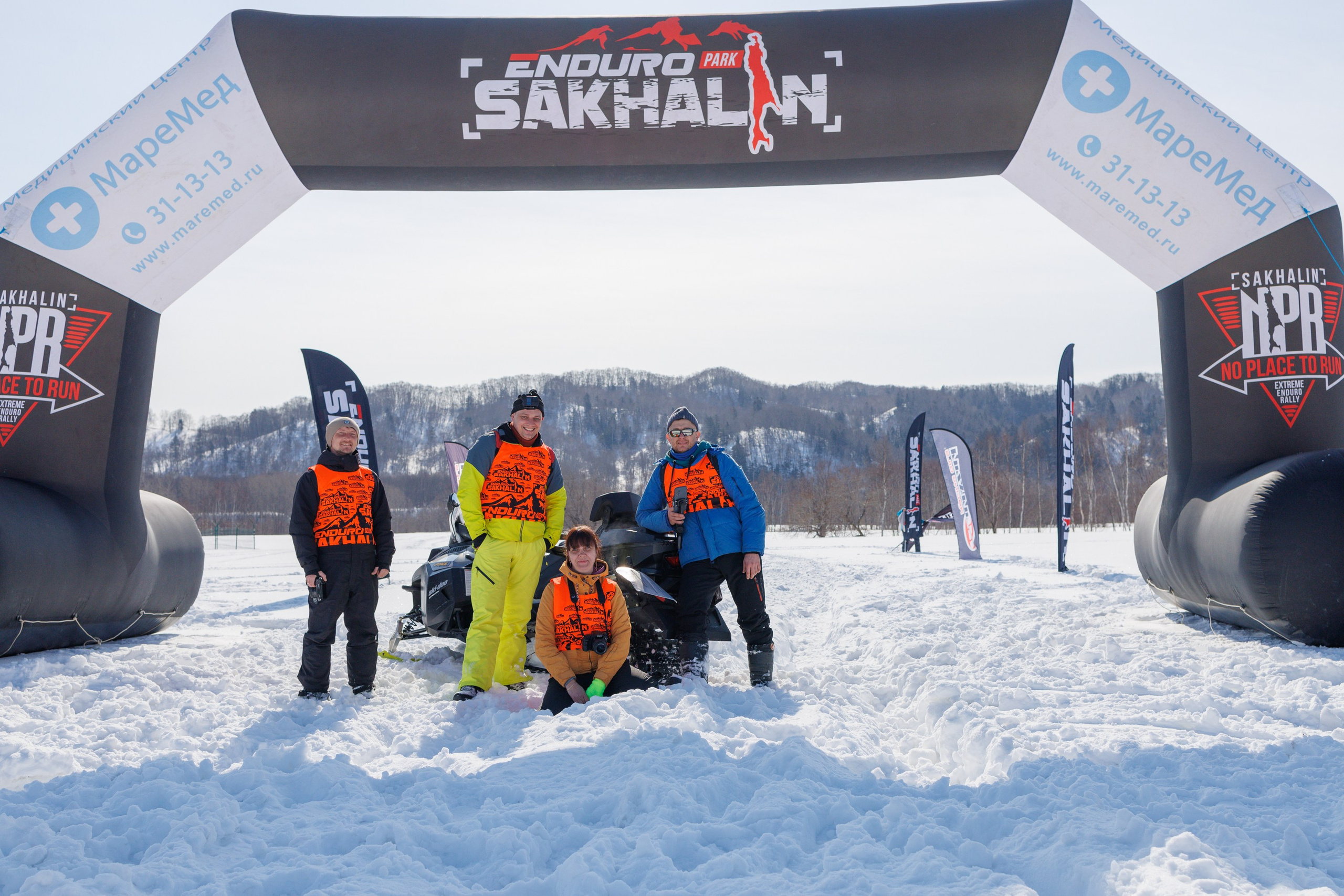 Чемпионат Экстрим Эндуро на сноубайках. Свадебный, семейный и репортажный фотограф в Южно-Сахалинске Артур Петросян