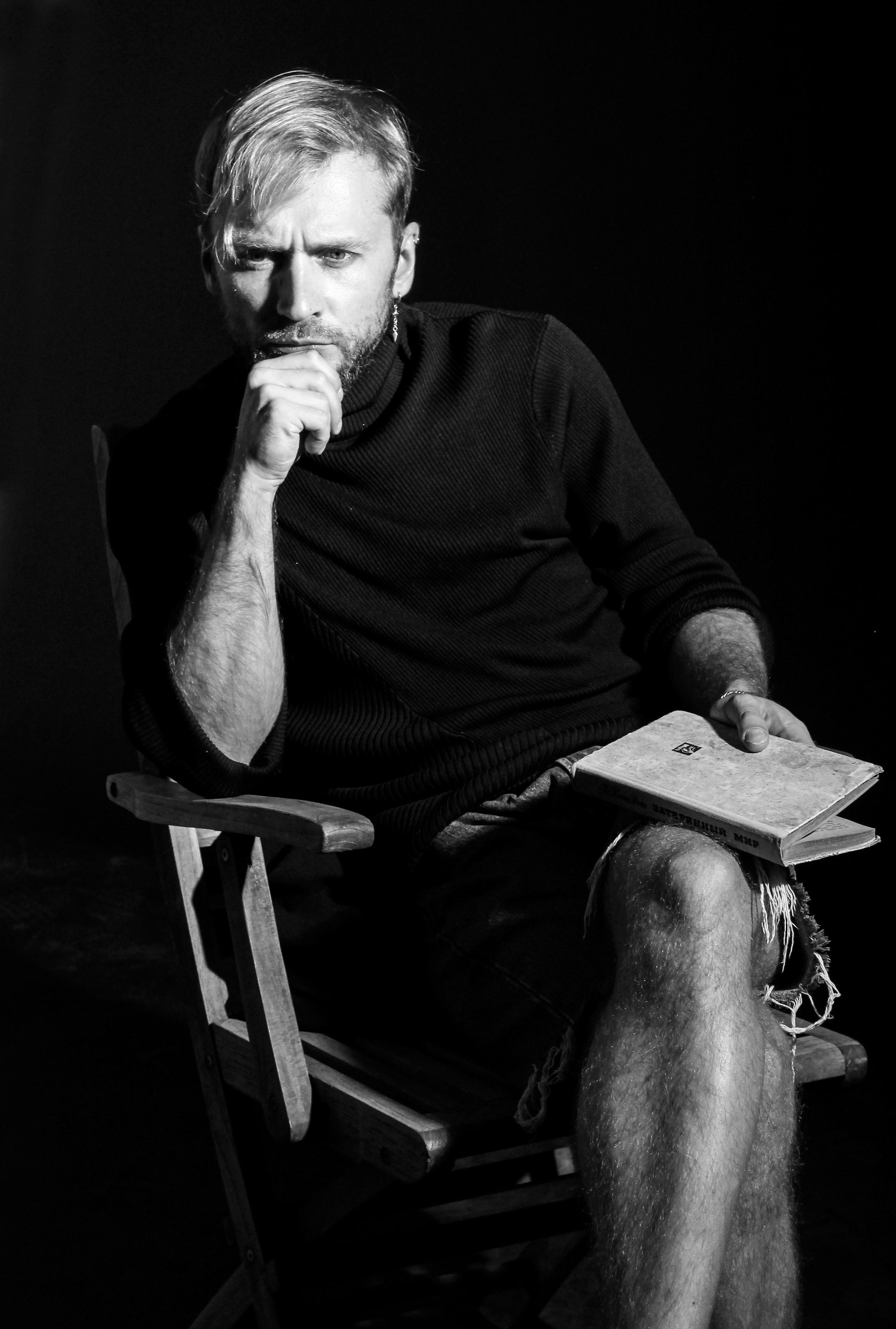 Мужской портрет (M-Studio Курс «Мастер»). Photograper Israel/фотограф Израиль. ALINA TARAN