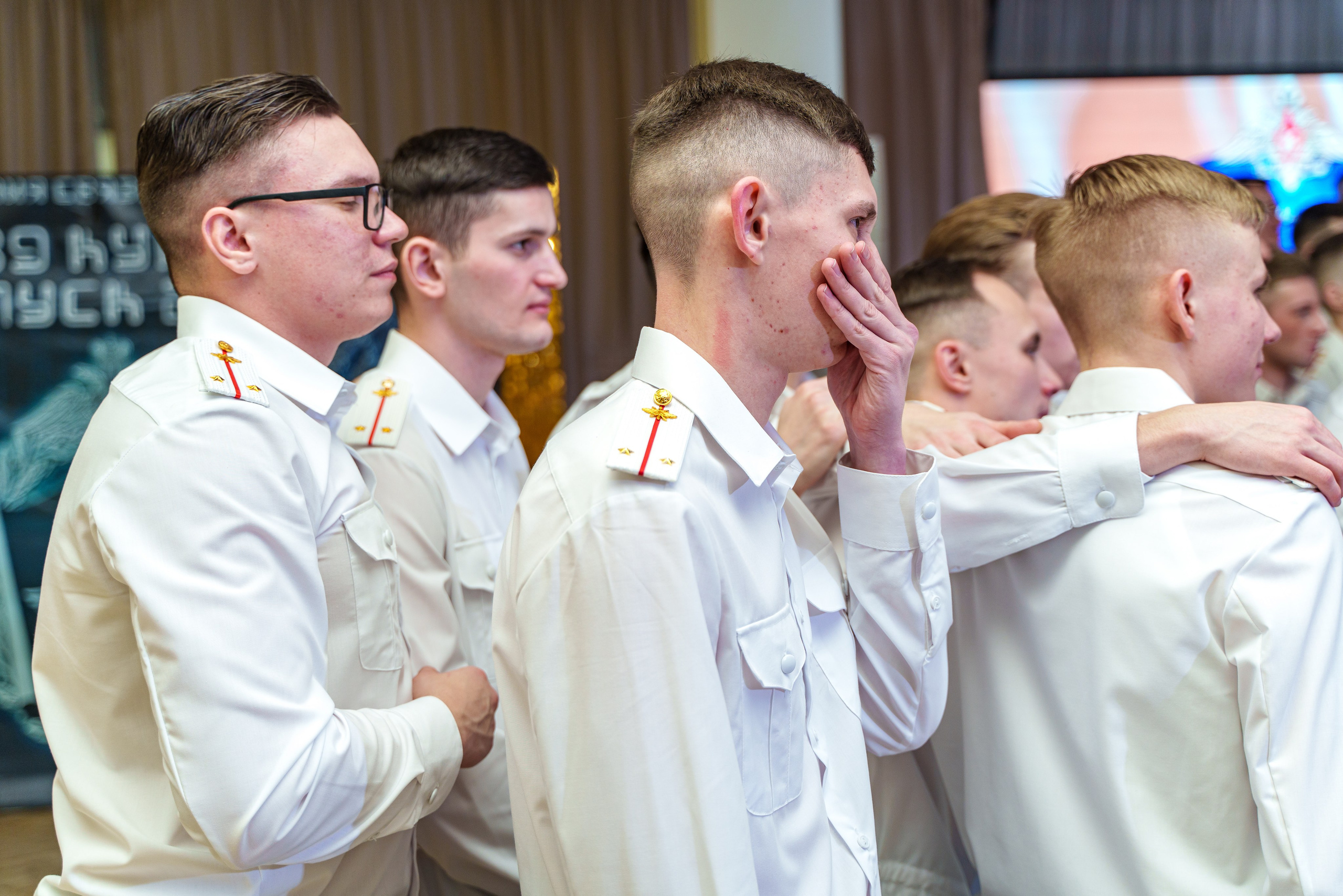 Фотосъемка выпуска военной академии и вручение дипломов