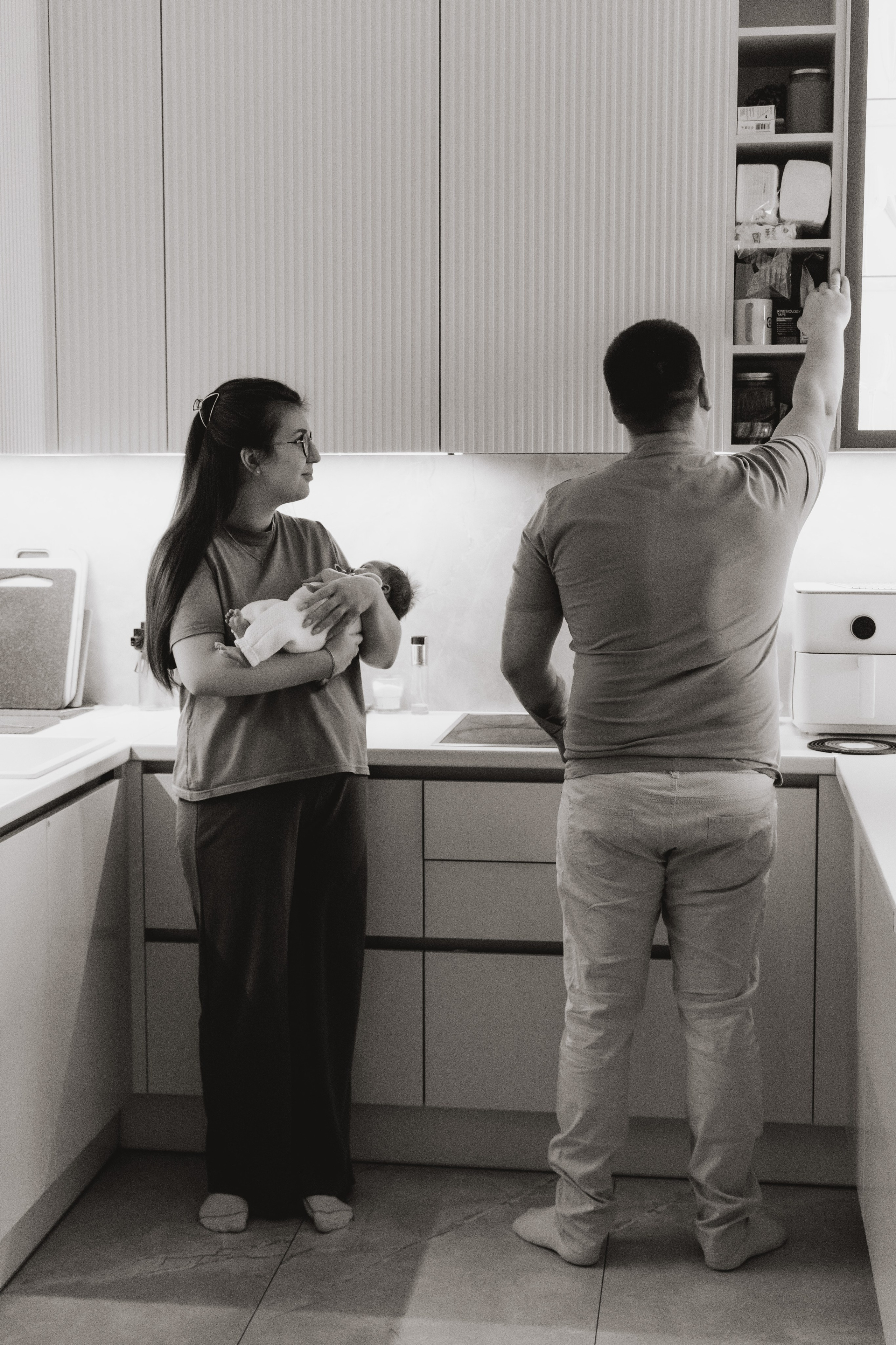 Выписка Евы + Нью Борн. Свадебный и семейный фотограф в Краснодаре Диана Смирнова