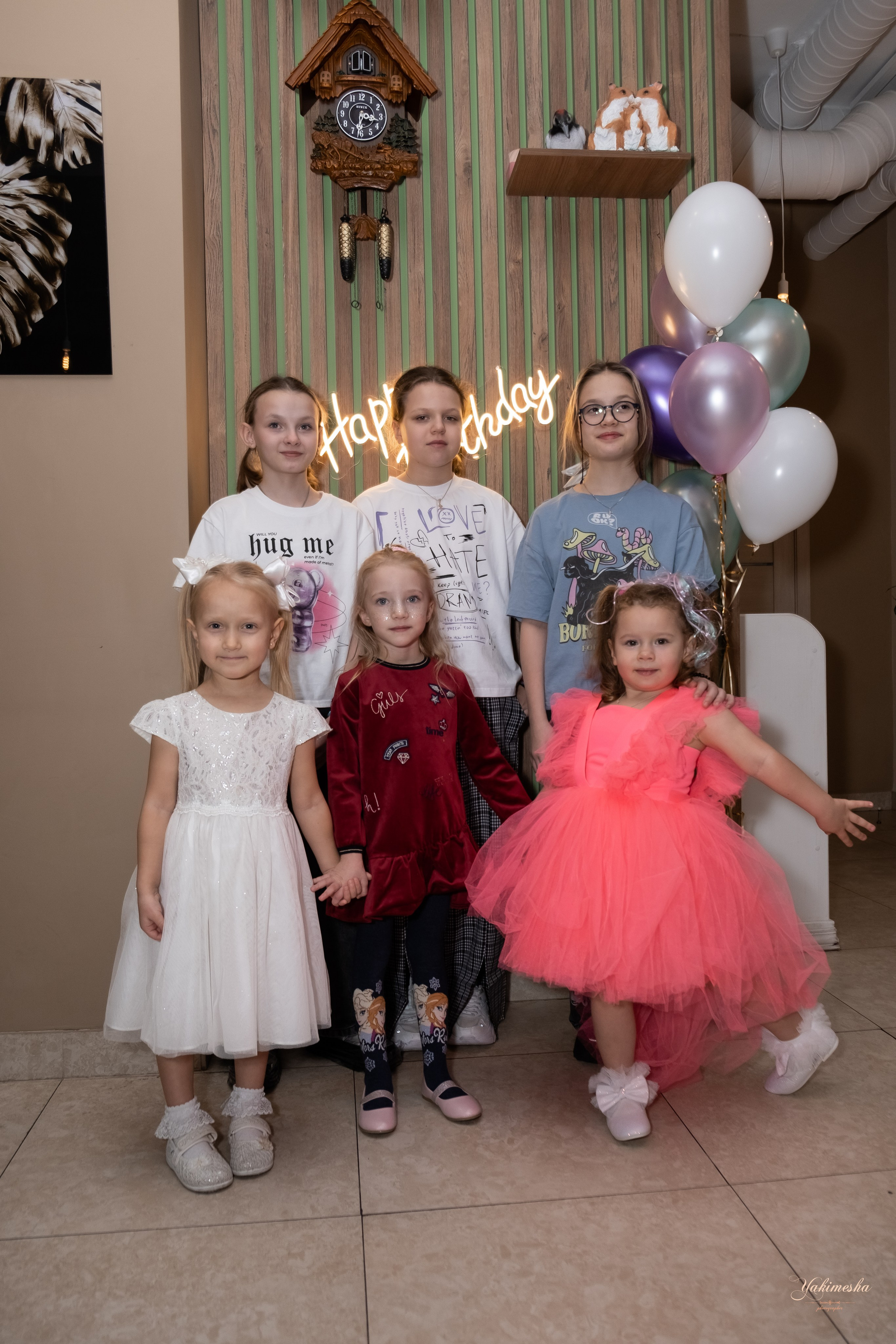 День рождение ребенка. Семейный и женский фотограф в Санкт-Петербурге