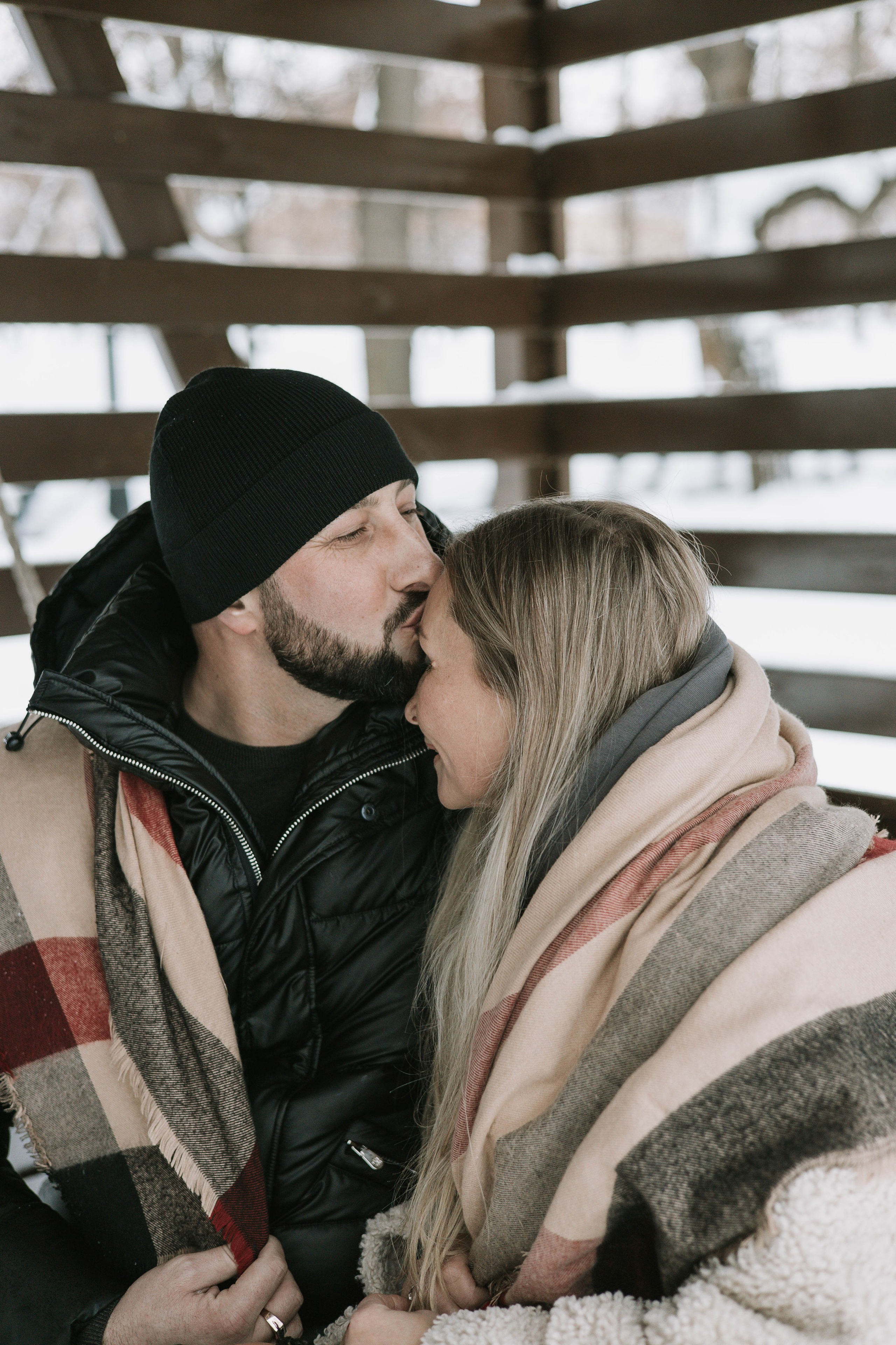 Зимняя сказка. Свадебный фотограф в Москве