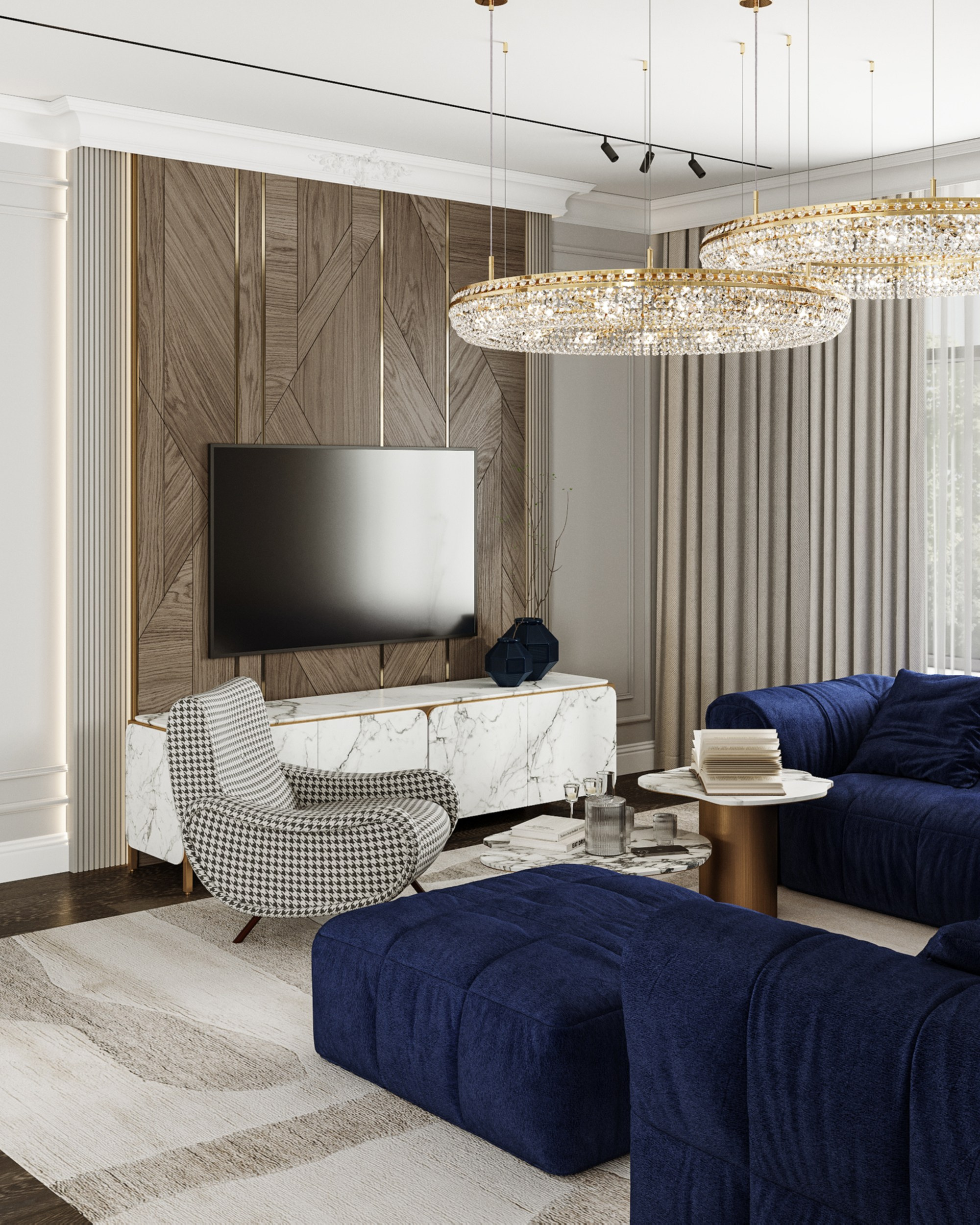 Living room | 2025. 3D Визуализатор Великородная Виктория