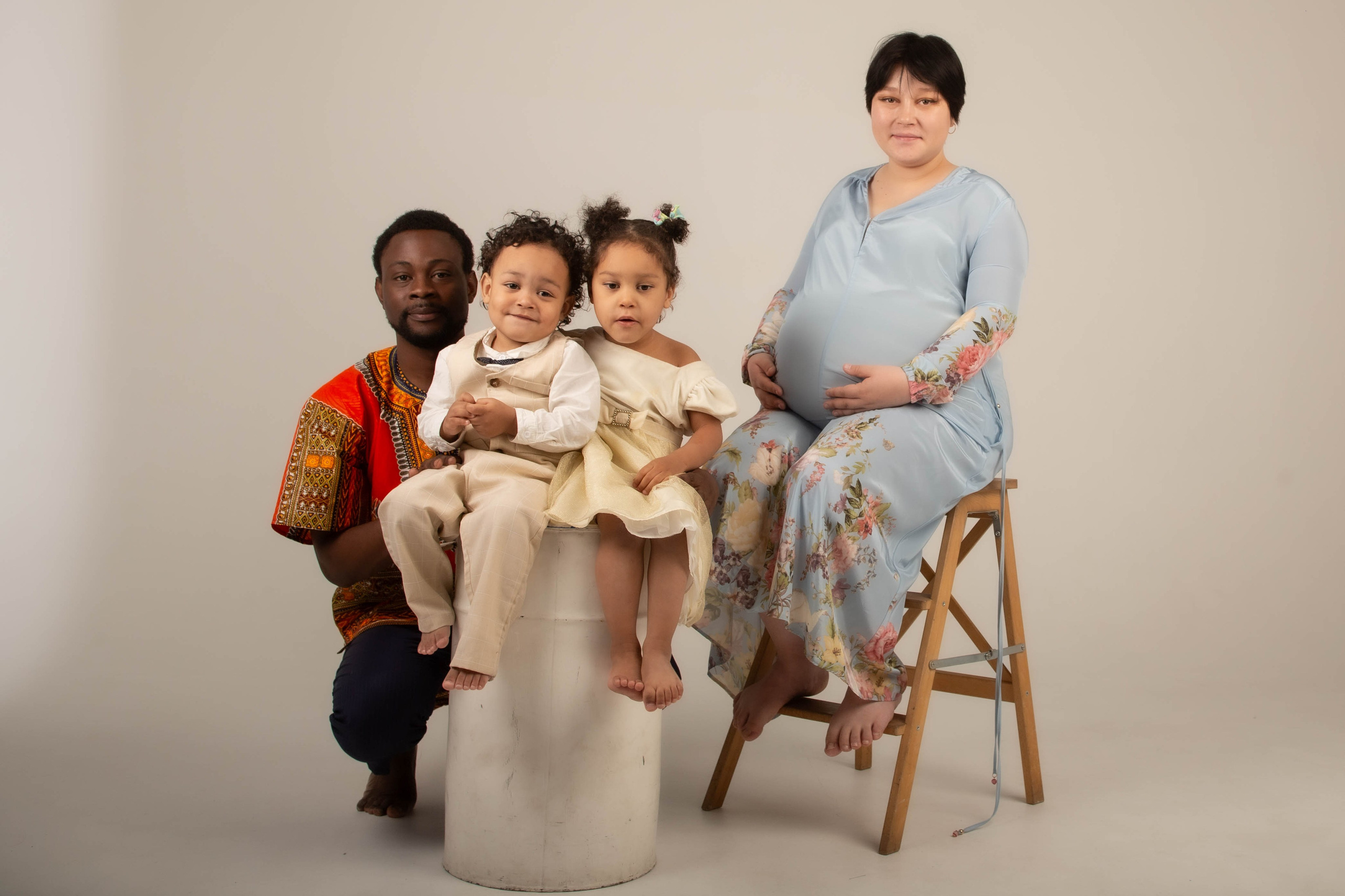 Мануэль и Кристина с детками. Фотограф Елена Бухонина Челябинск