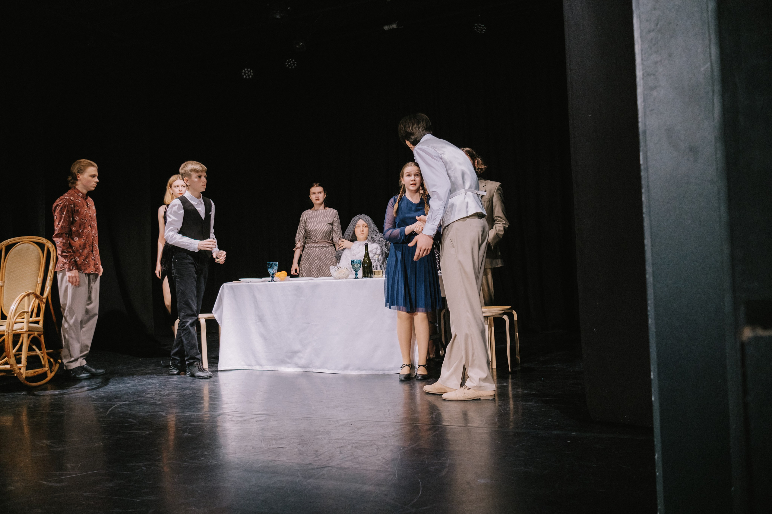 Детская театральная студия «Ирбис», спектакль. Репортажный и портретный фотограф в Москве Илья Спиридонов