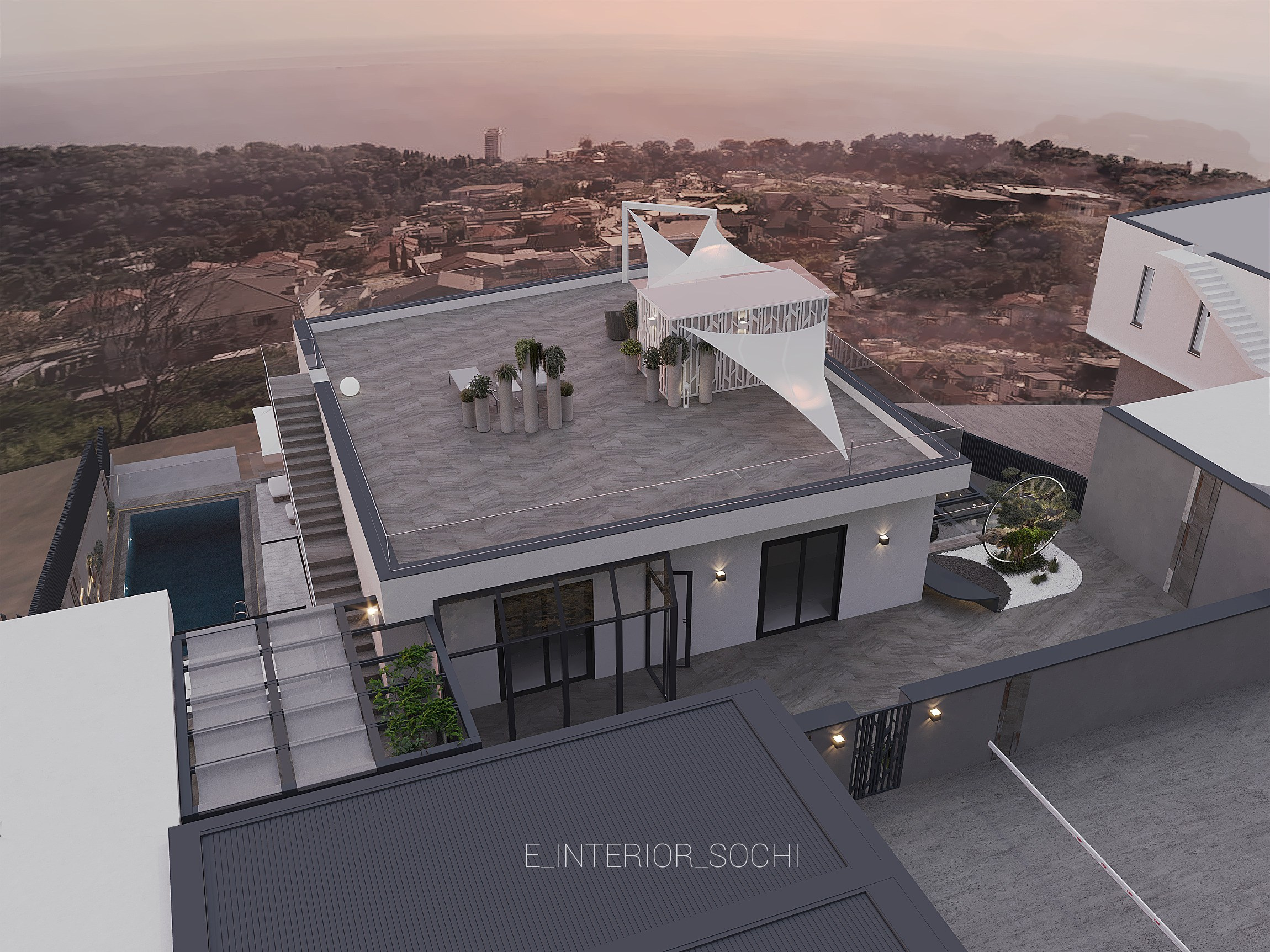 AIR_STONEWOOD. Дизайн интерьера Евгения Тисленко