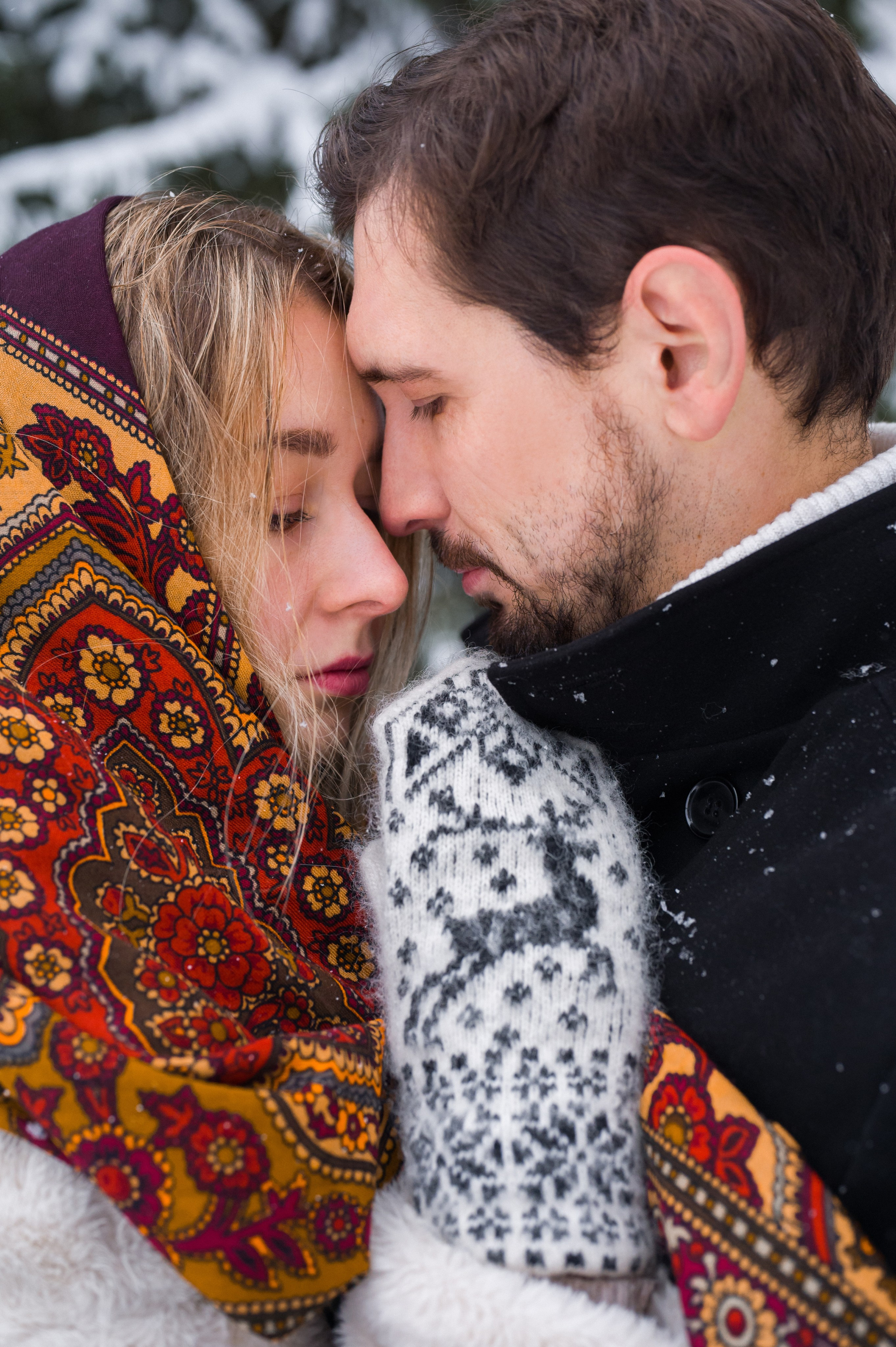 Зимняя фотосессия. Фотограф Юлия Кондратьева