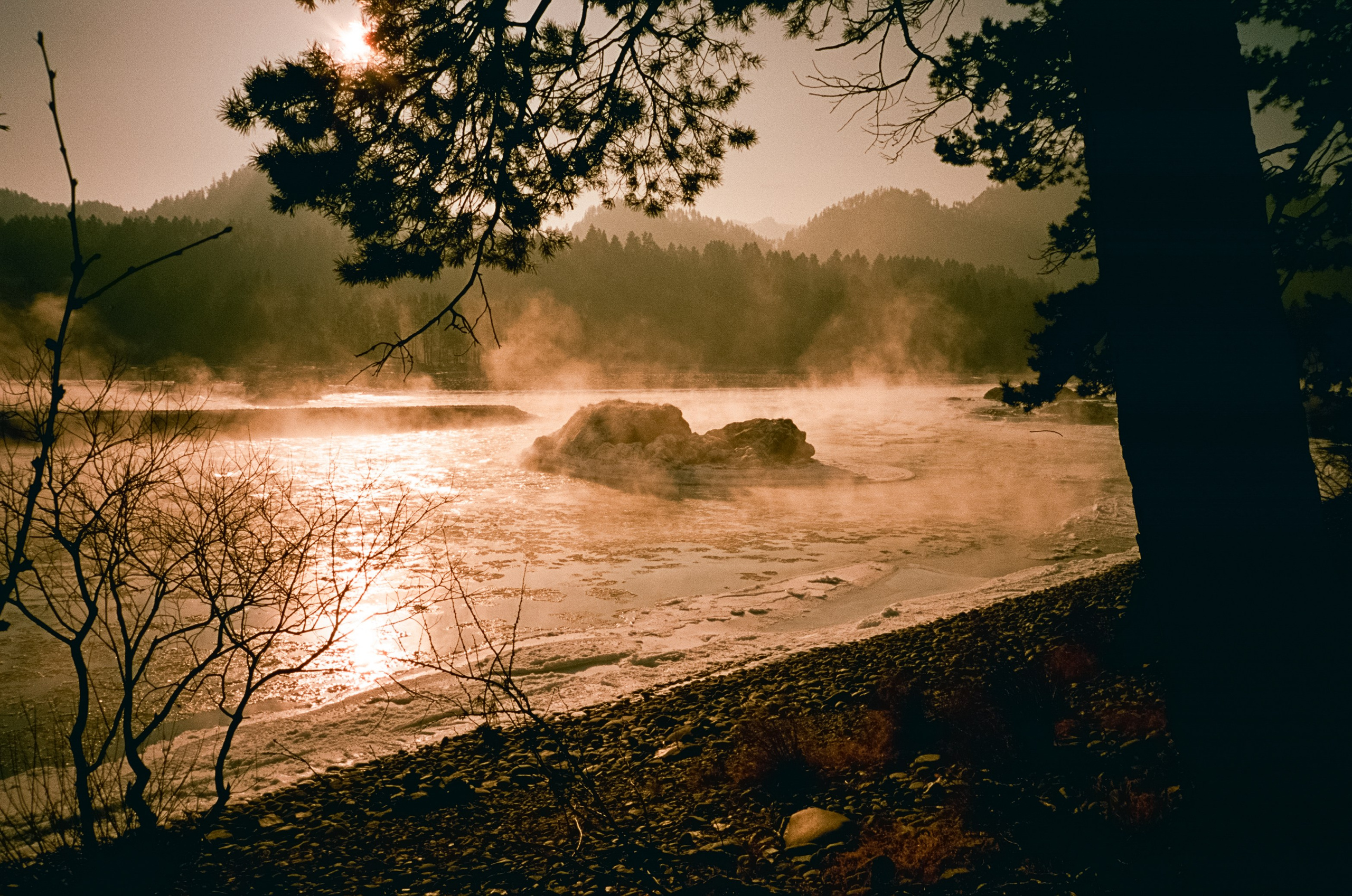 Острова на Катуни и торосы в сильный мороз. Базы Берель и Турсиб. Фотограф-документалист Мария Осокина