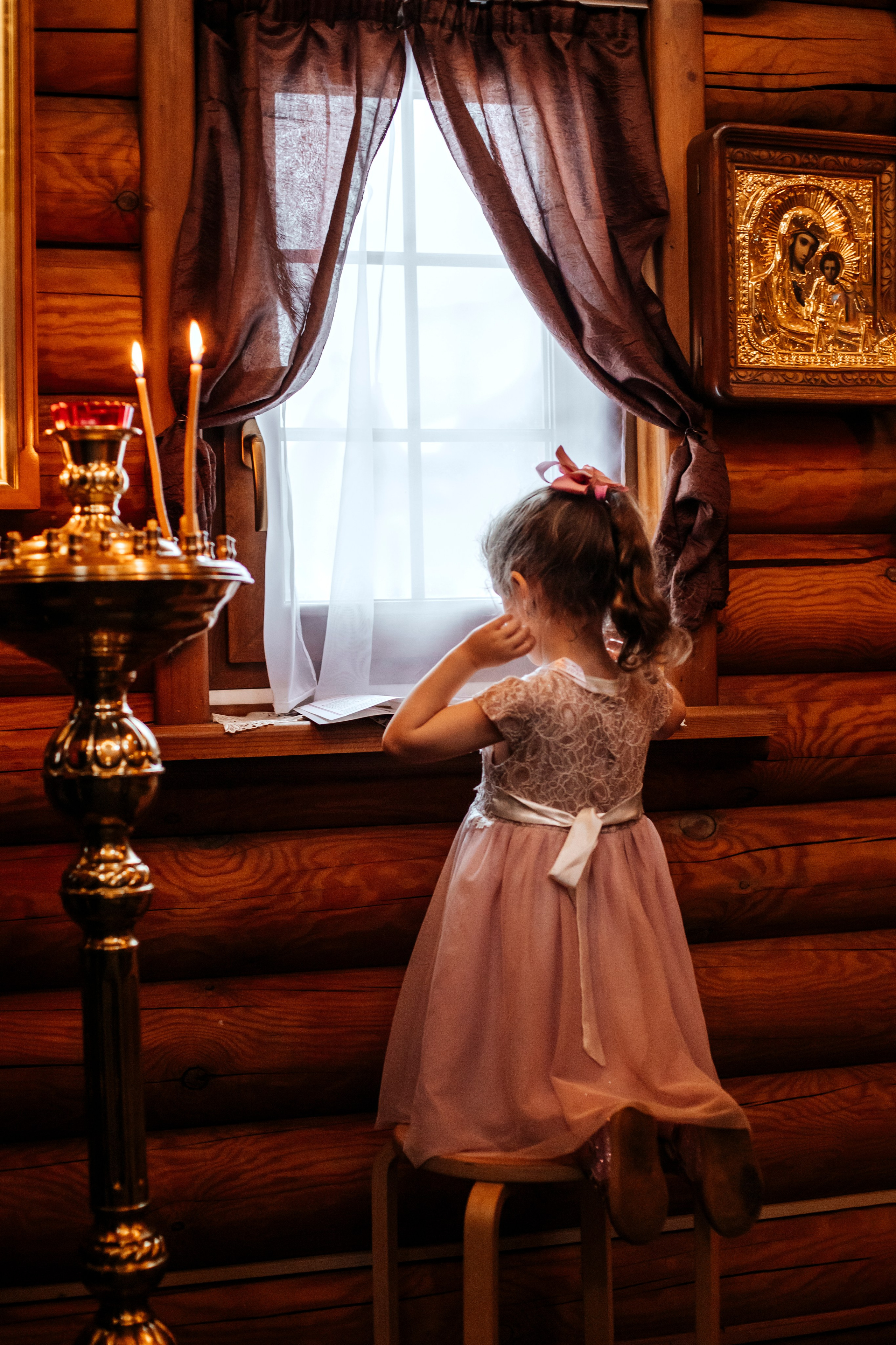 Церковный (крещение и венчание). Семейный фотограф Москва и область Дербунова Елена