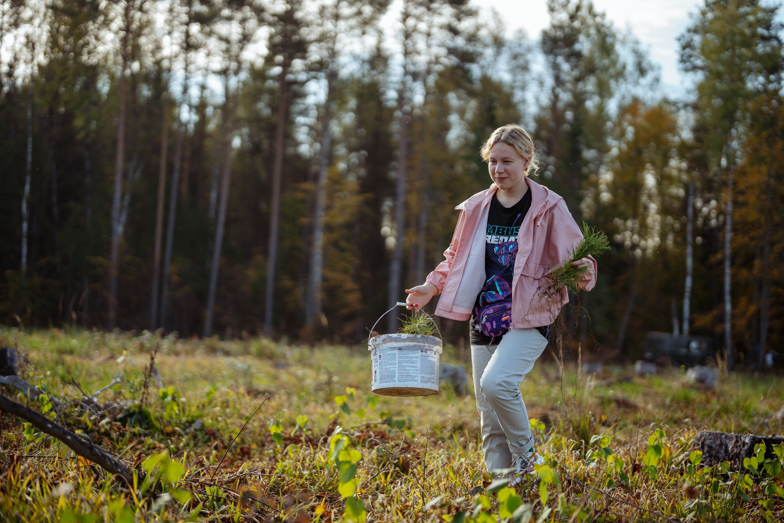 СБЕР · ЭКА · Посадка сеянцев. Владимир Вершинин, тот самый свадебный видеограф