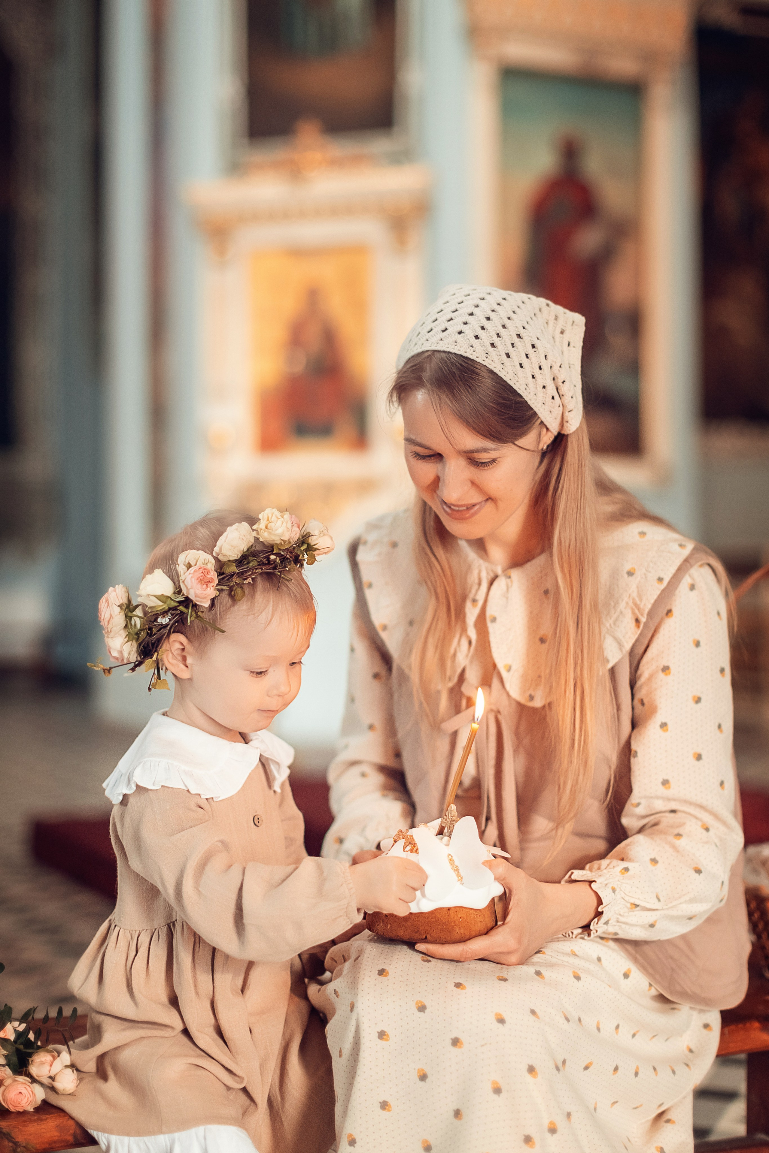 Пасхальная съёмка в Духосошественском соборе. Главная