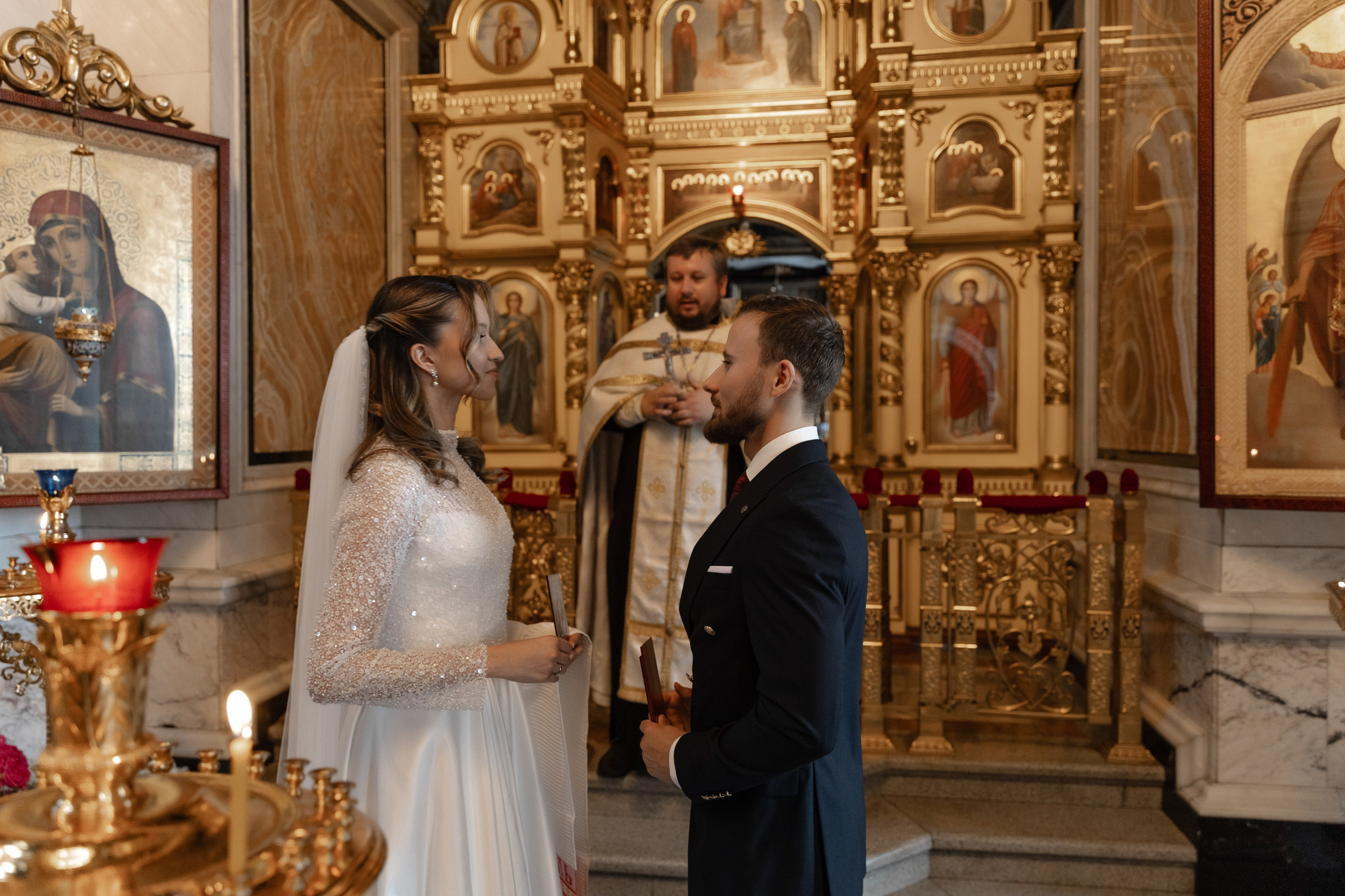 Венчание Дмитрия и Натальи. Свадебный фотограф в Уфе Лилия Сова