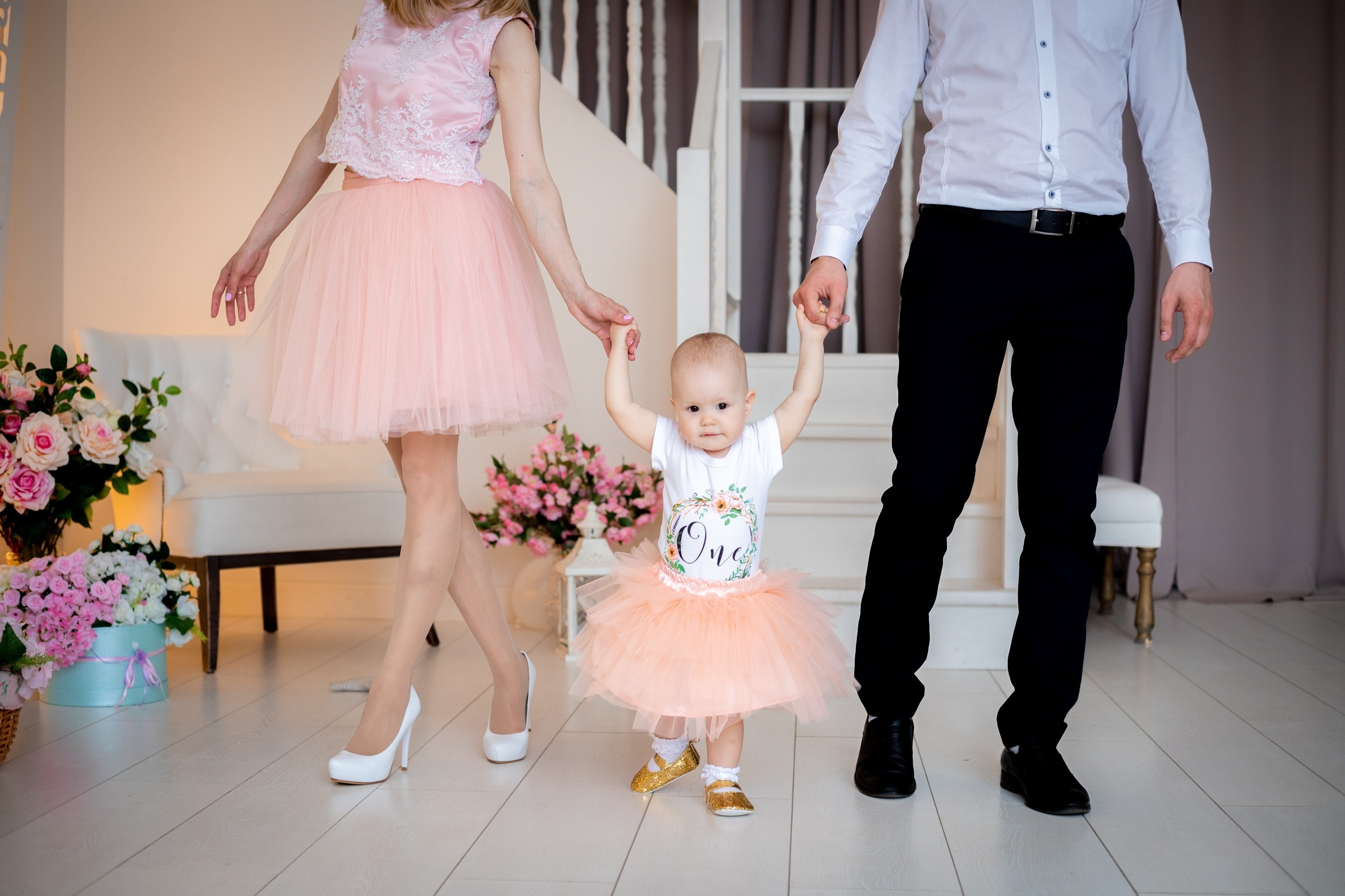 Фотосессия на годик малышки Дианы. Екатерина Новикова — семейный и свадебный фотограф. Москва, Московская