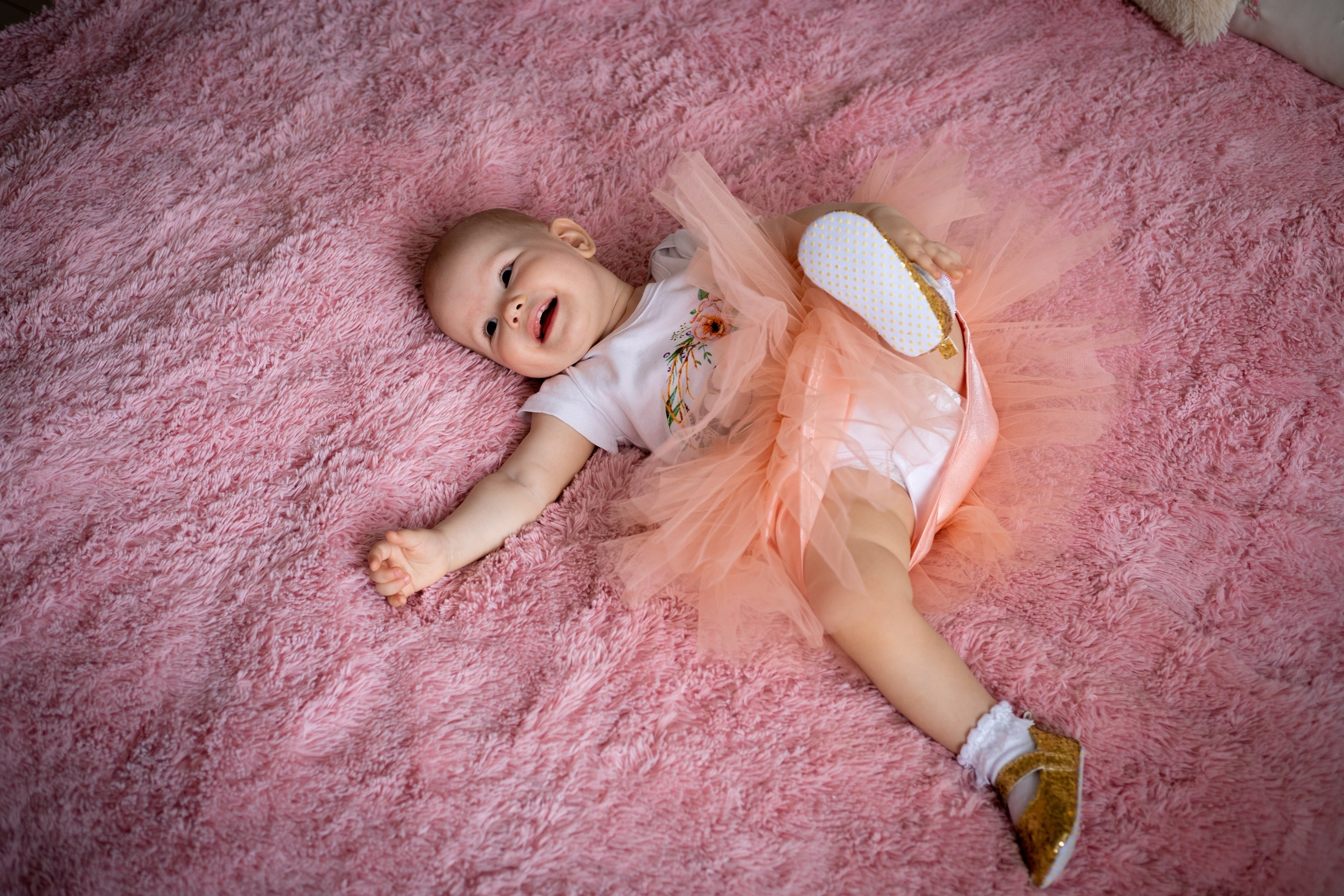 Фотосессия на годик малышки Дианы. Екатерина Новикова — семейный и свадебный фотограф. Москва, Московская