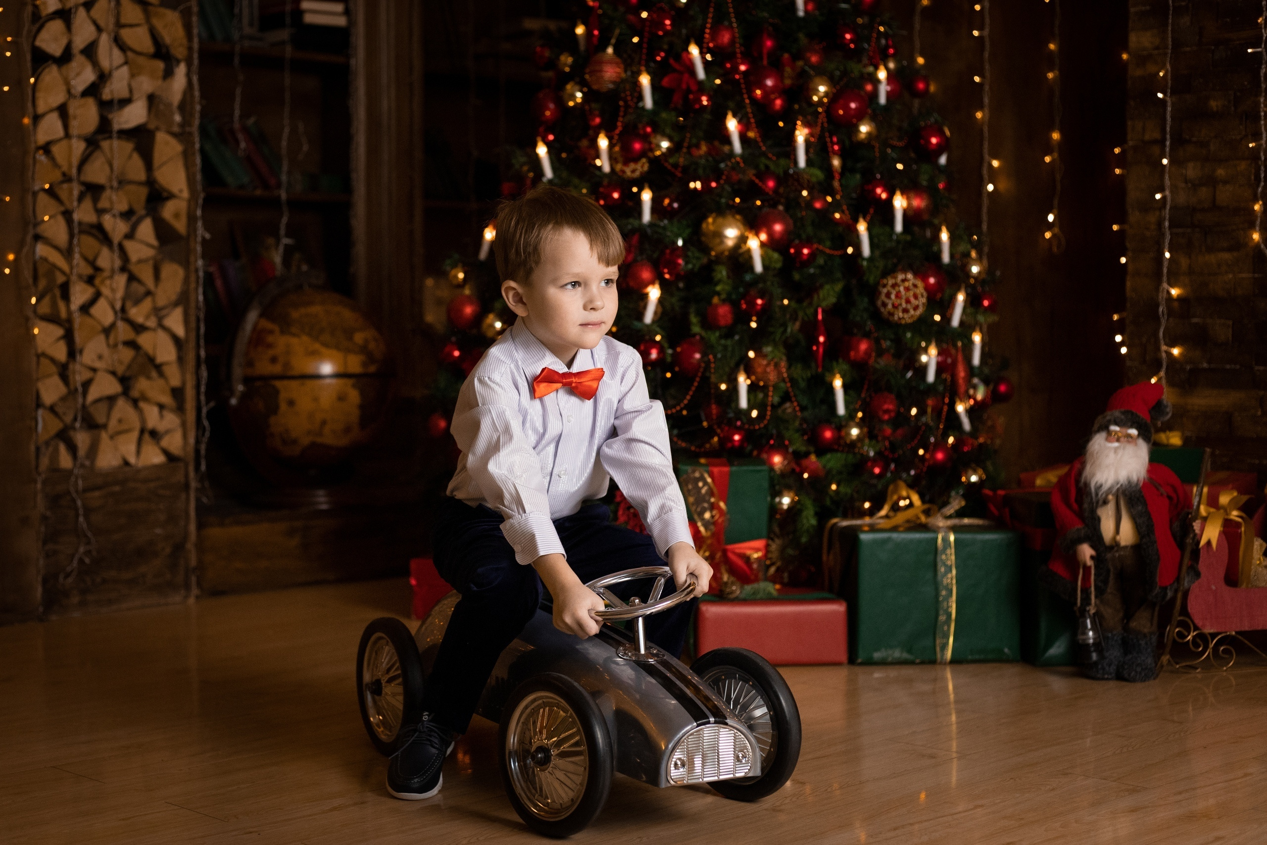 Новогодняя фотосессия в студии. Екатерина Новикова — семейный и свадебный фотограф. Москва, МО