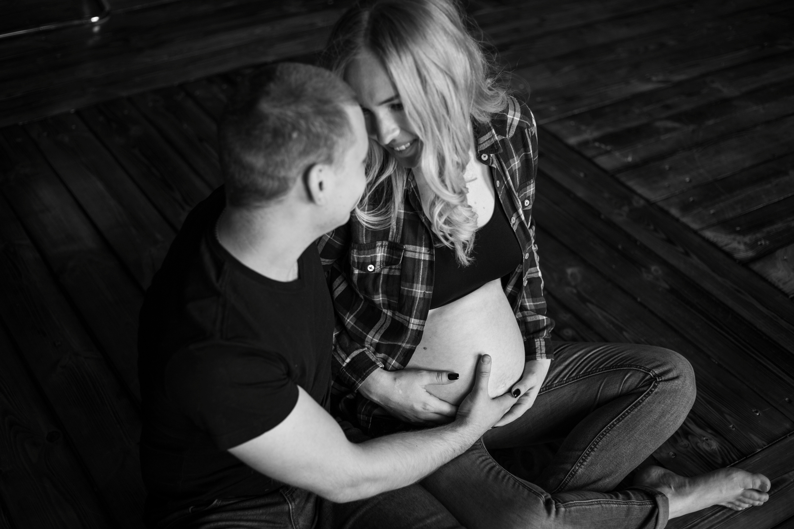 Фотосессия беременности в студии. Екатерина Новикова — семейный и свадебный фотограф. Москва, МО