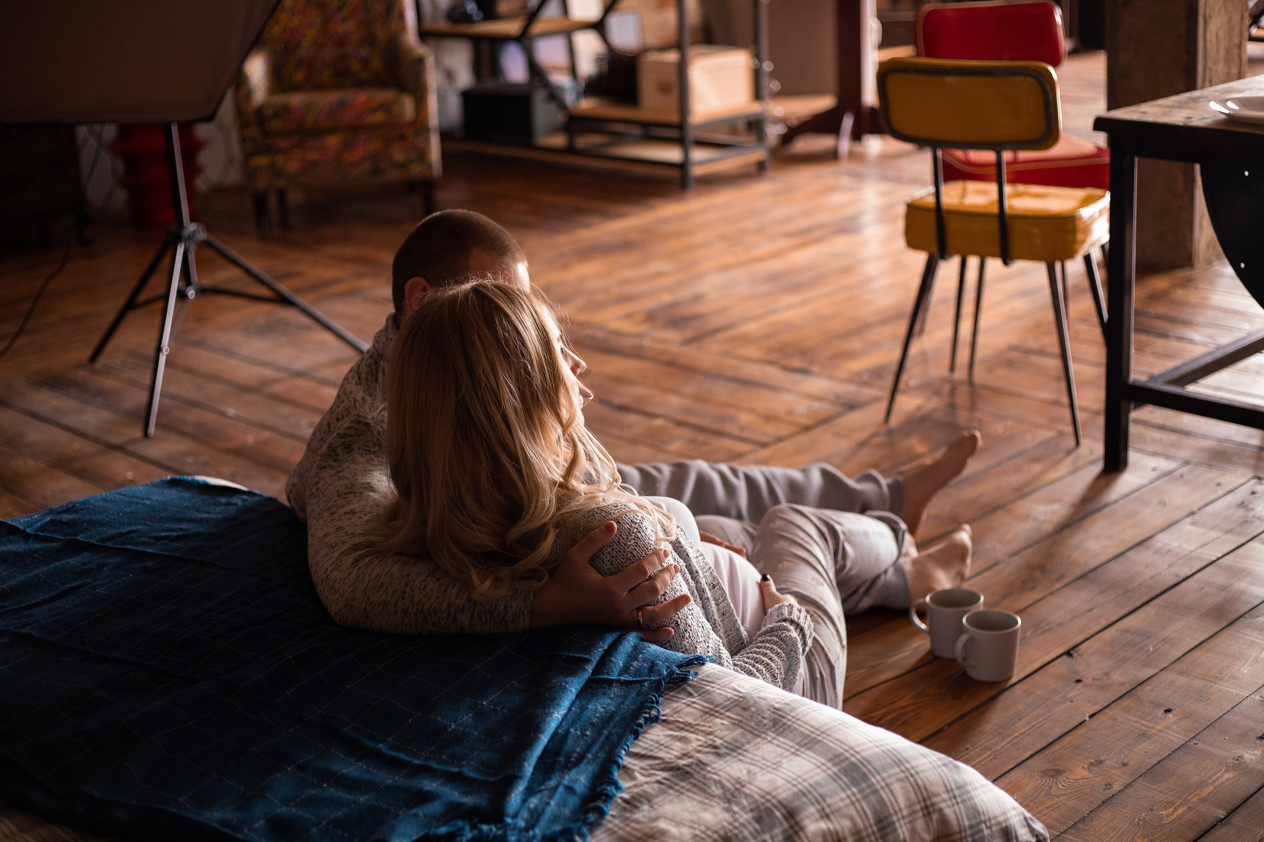 Фотосессия беременности в студии. Екатерина Новикова — семейный и свадебный фотограф. Москва, МО