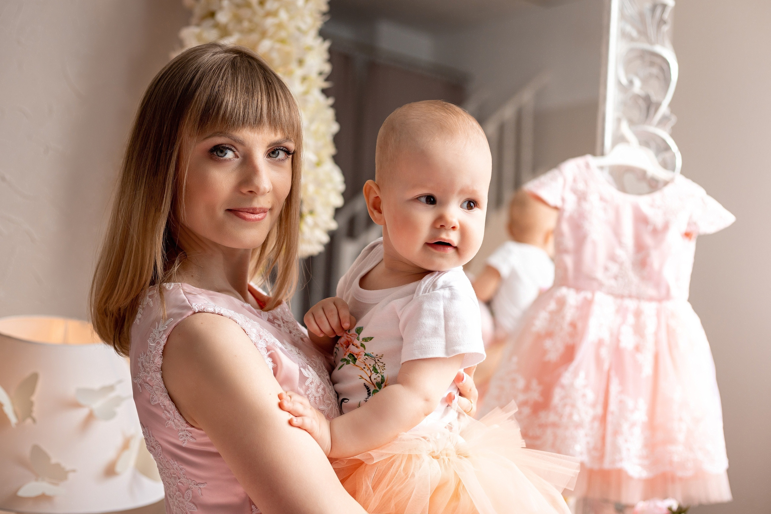 Фотосессия на годик малышки Дианы. Екатерина Новикова — семейный и свадебный фотограф. Москва, Московская