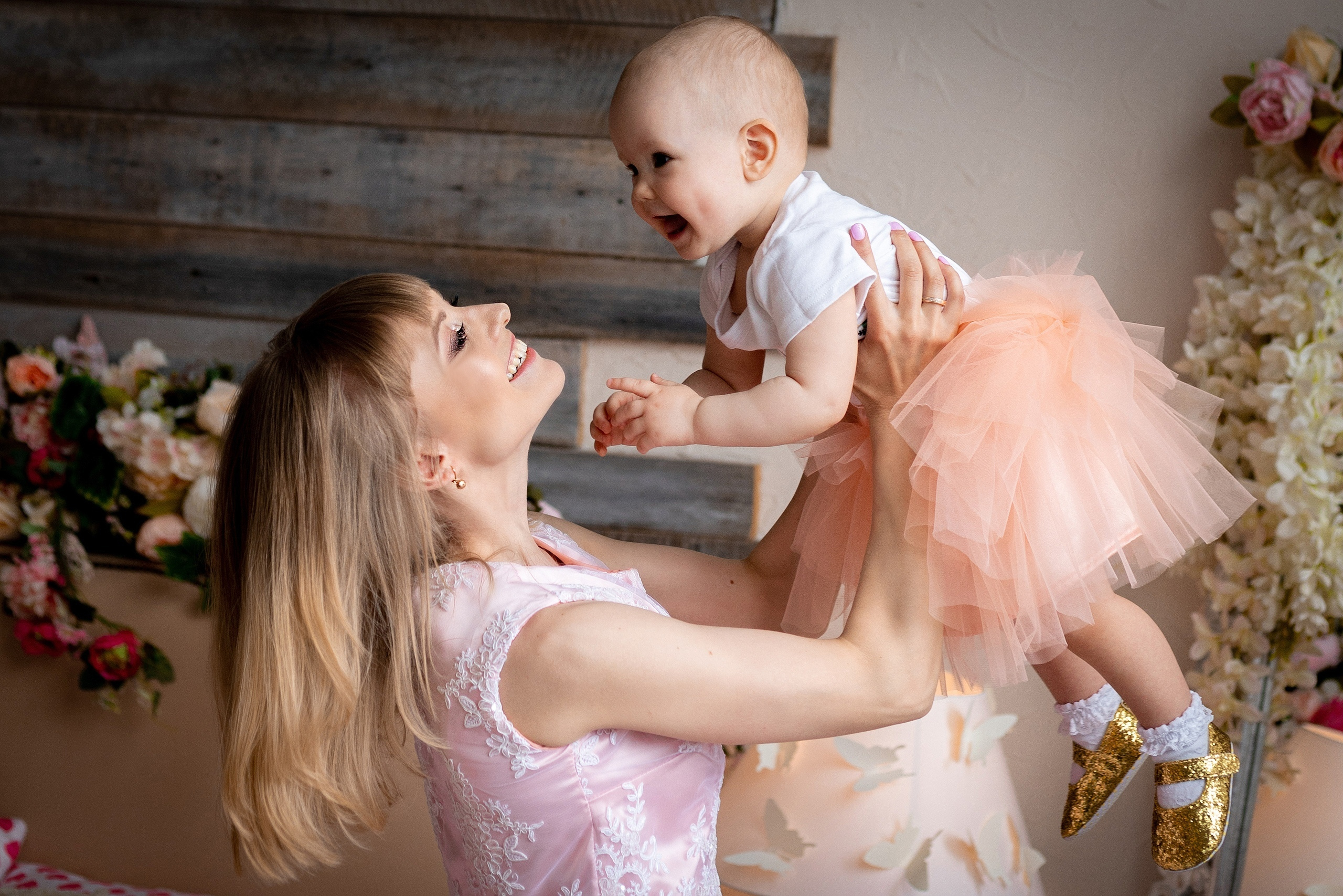 Фотосессия на годик малышки Дианы. Екатерина Новикова — семейный и свадебный фотограф. Москва, Московская