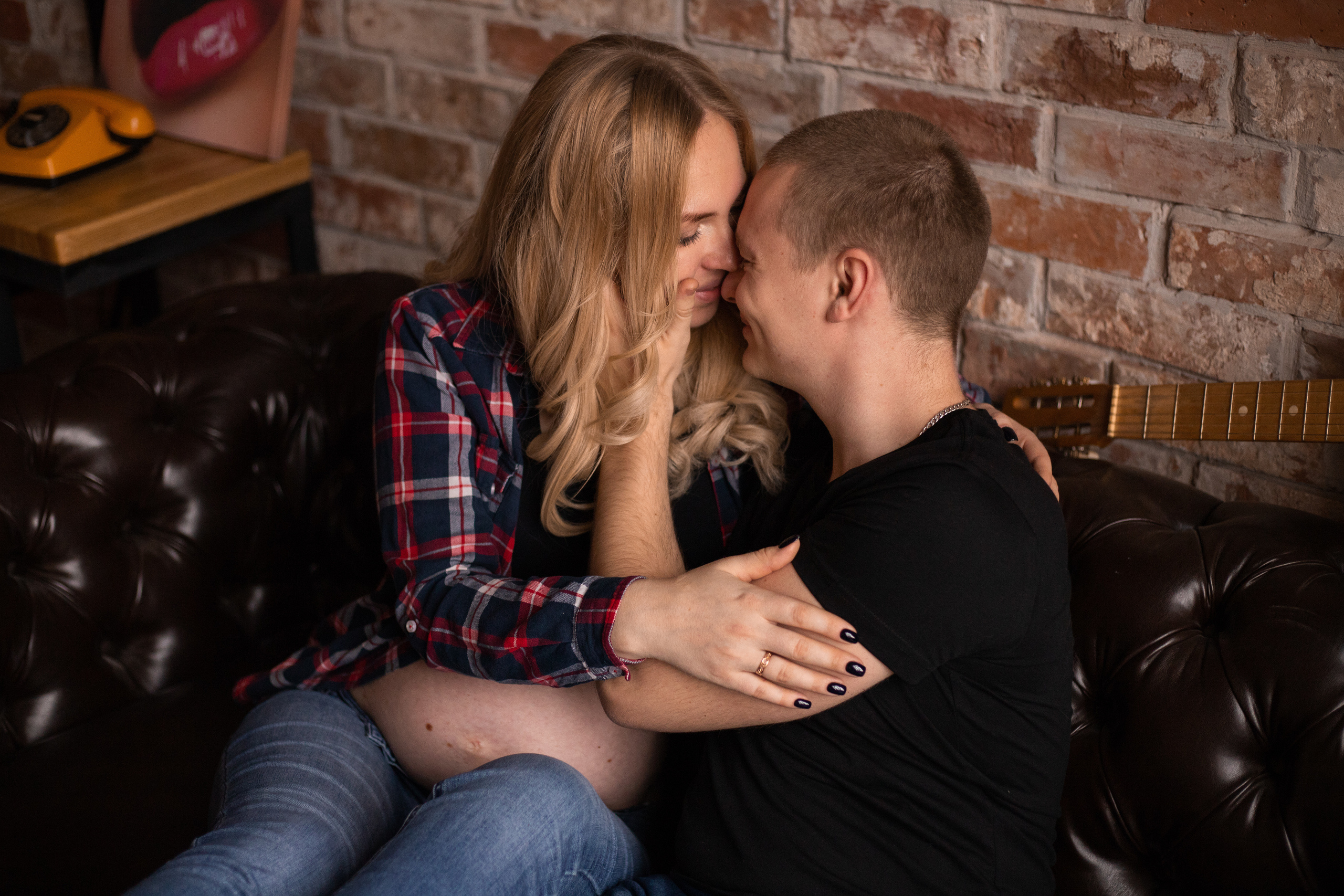 Фотосессия беременности в студии. Екатерина Новикова — семейный и свадебный фотограф. Москва, МО