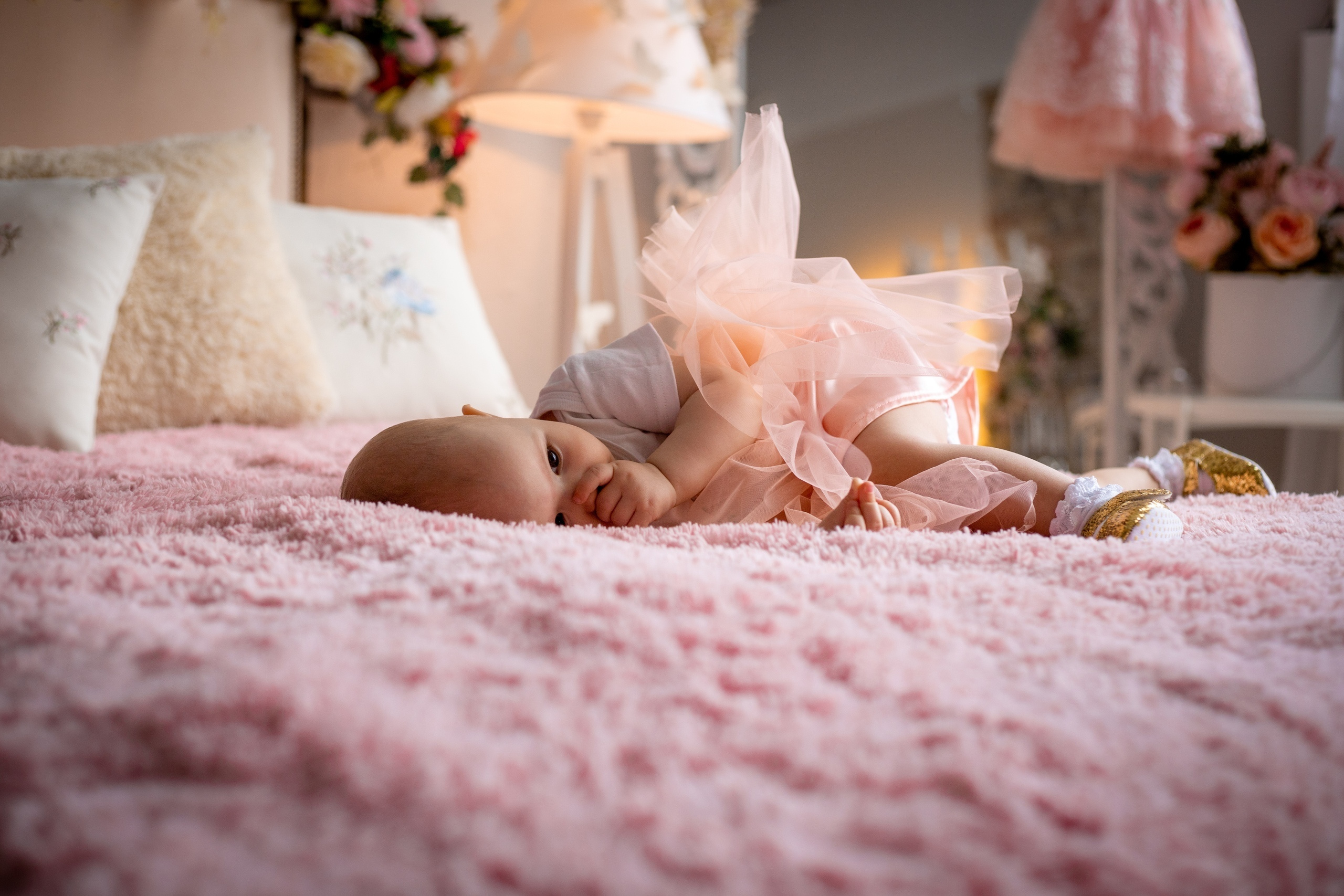 Фотосессия на годик малышки Дианы. Екатерина Новикова — семейный и свадебный фотограф. Москва, Московская