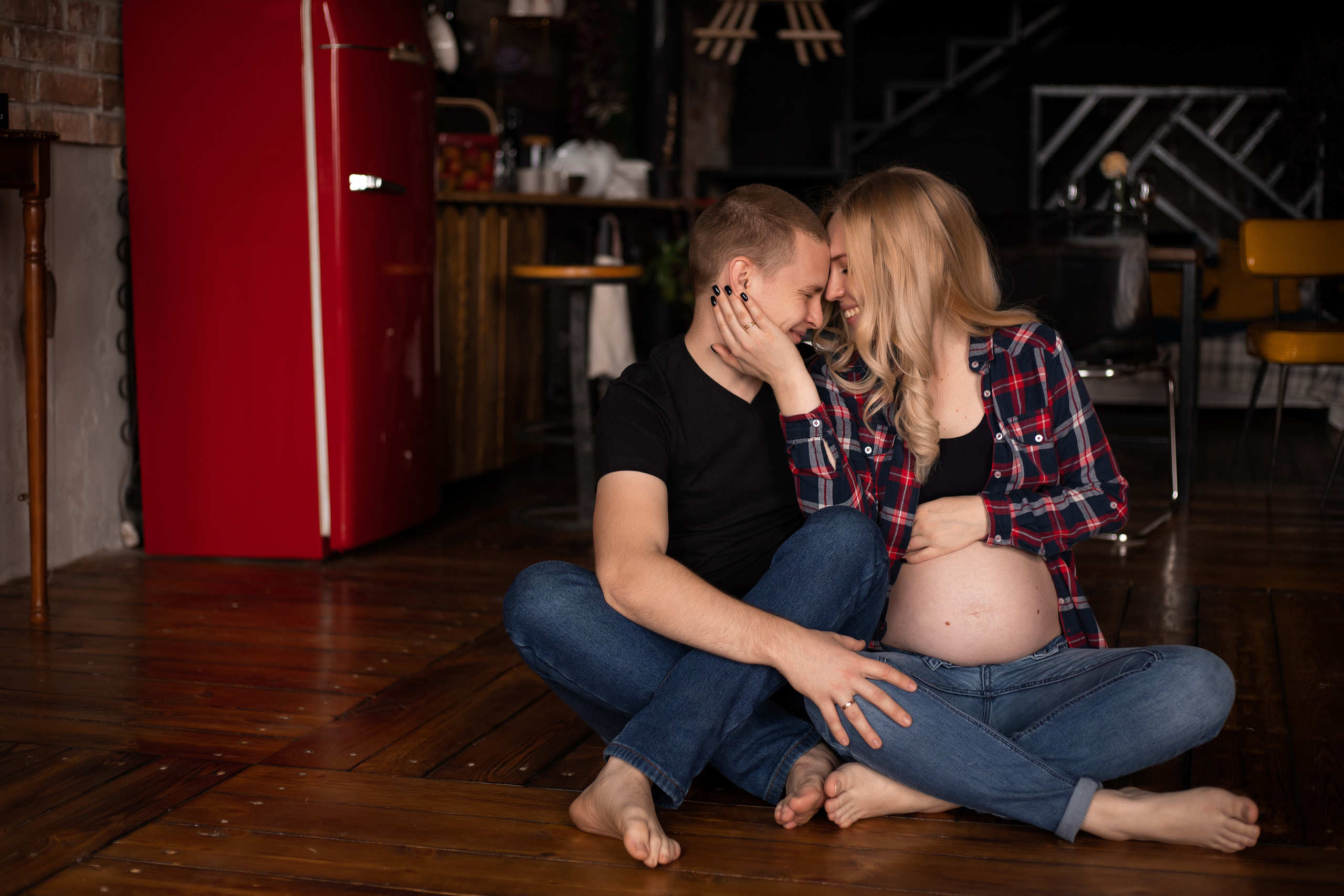 Фотосессия беременности в студии. Екатерина Новикова — семейный и свадебный фотограф. Москва, МО