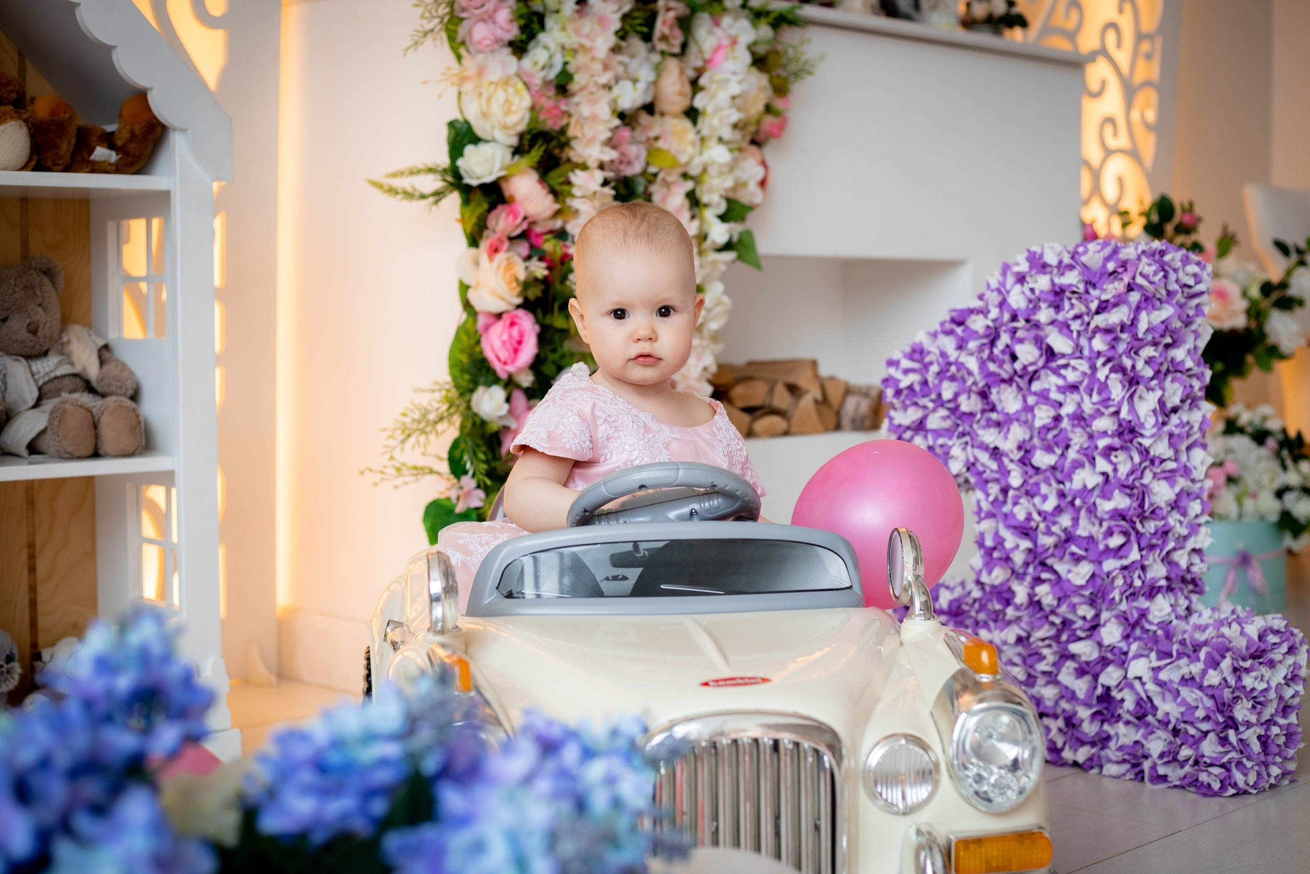 Фотосессия на годик малышки Дианы. Екатерина Новикова — семейный и свадебный фотограф. Москва, Московская