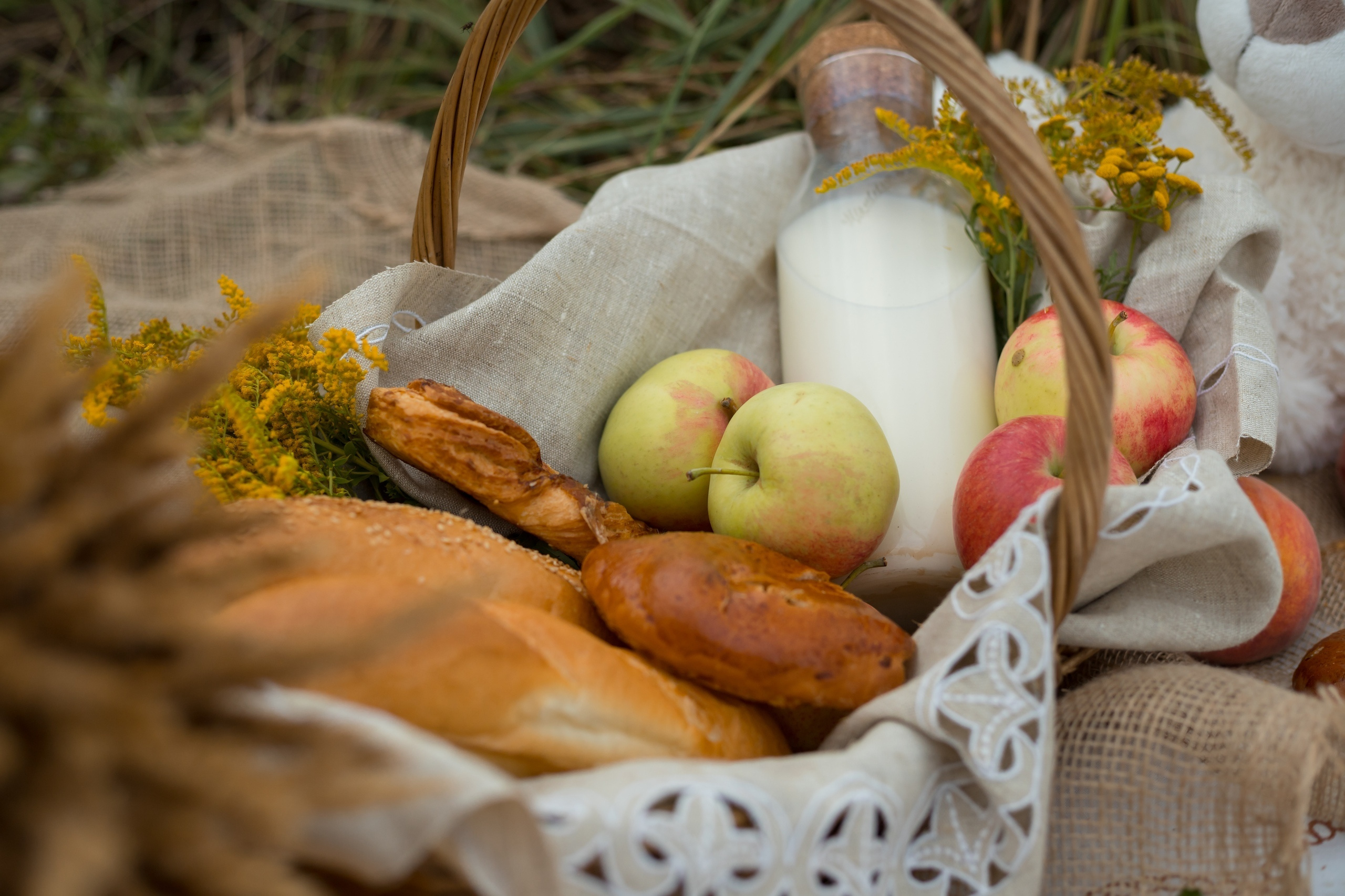 Семейная фотосессия в поле. Екатерина Новикова — семейный и свадебный фотограф. Москва, Московская