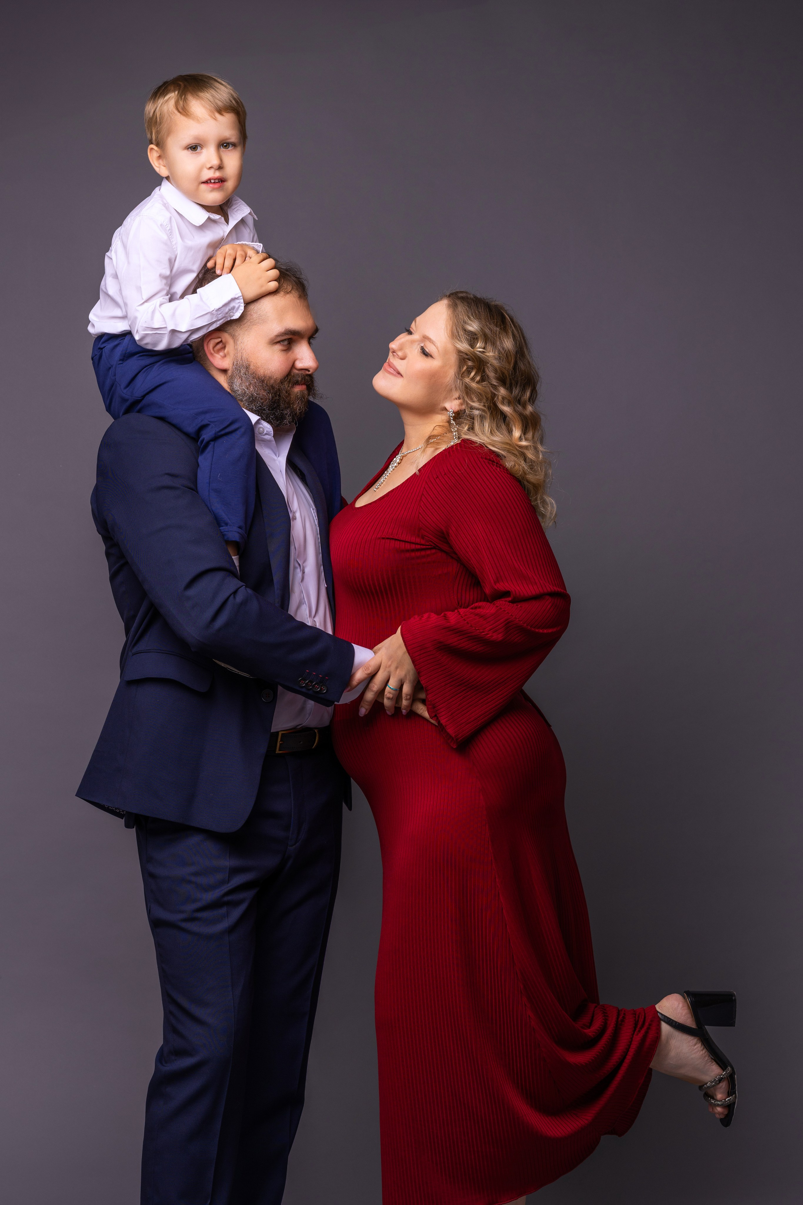 Семейная в студии. Семейный фотограф в Дзержинске Наталья Лаэтина