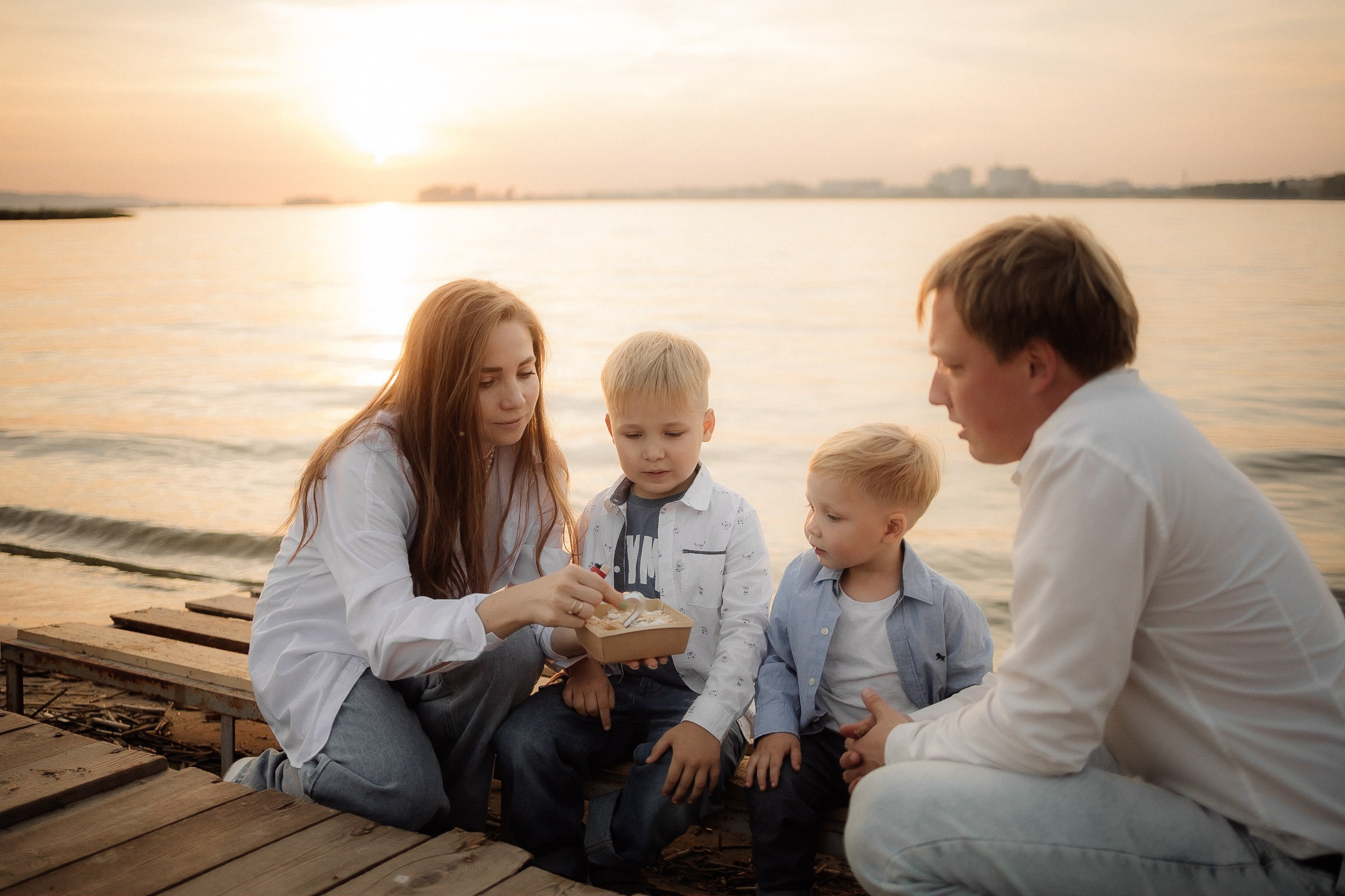 Расул Аня и Детки. Фотограф Казань