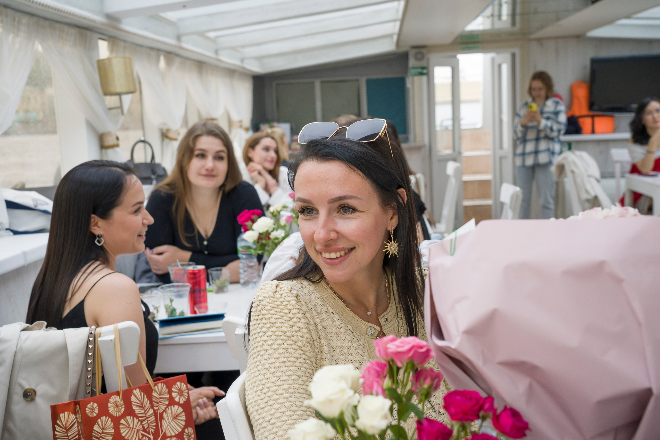 репортажная съемка праздника на теплоходе по реками и каналам