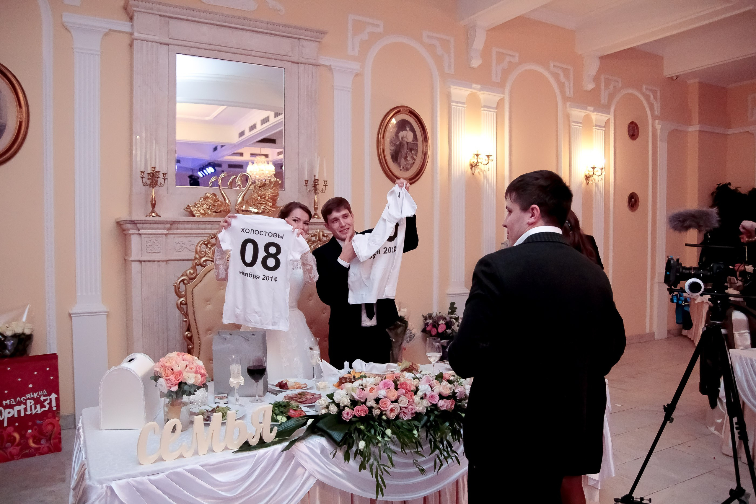 Банкет/Banquet. Максим Матвийченко и Виктория Басова профессионалы своего дела