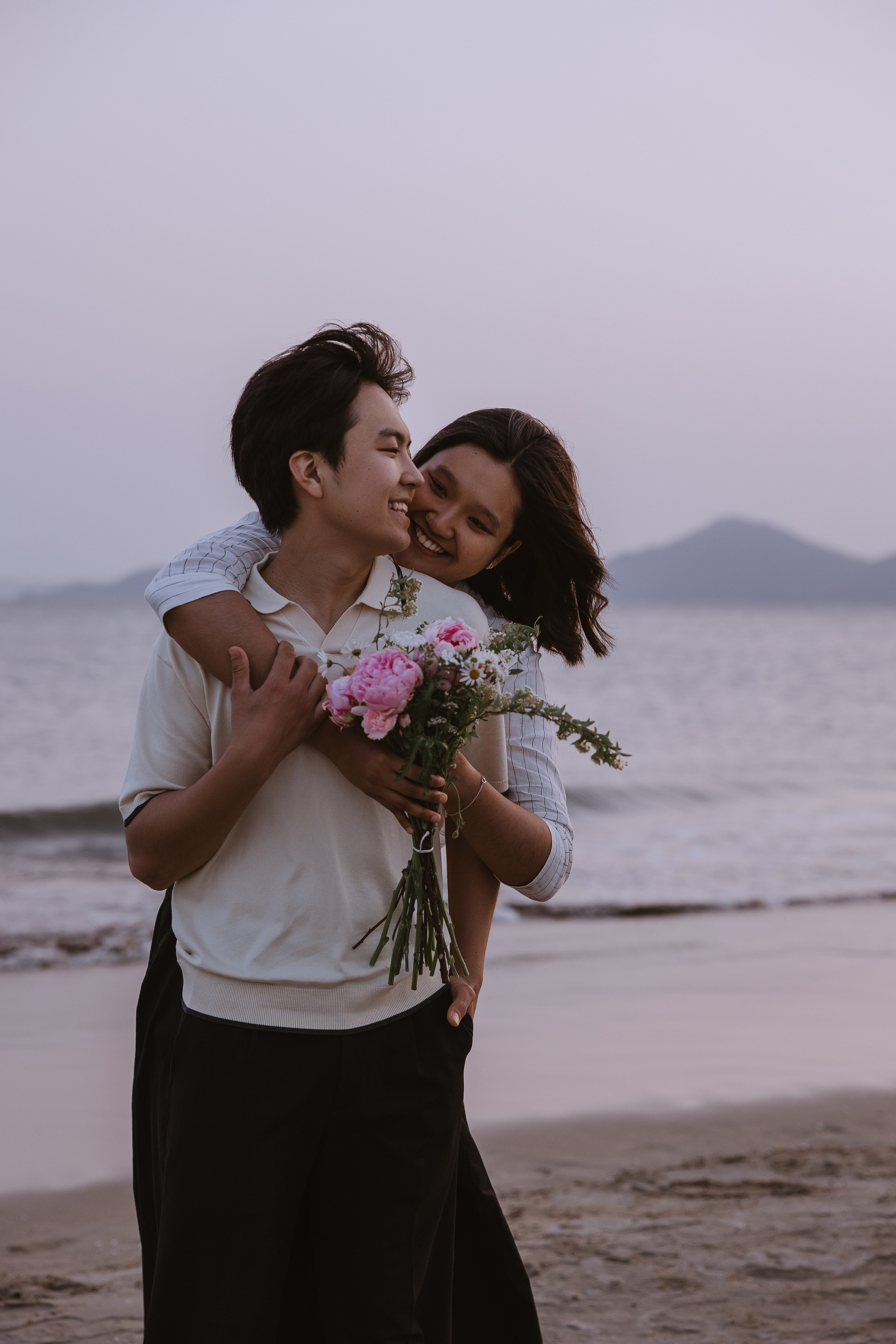 This is an evening walk of lovers. Your photographer in Busan (South Korea) Aleksandra Anufriy