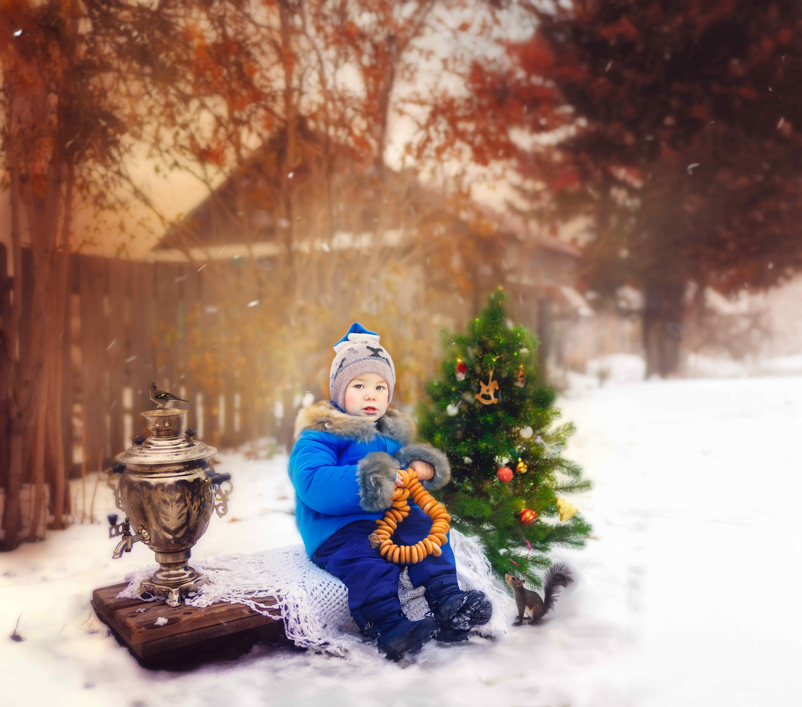 Новогодняя фотосессия. Семейный, свадебный и детский фотограф в Новосибирске Ольга Хидченко