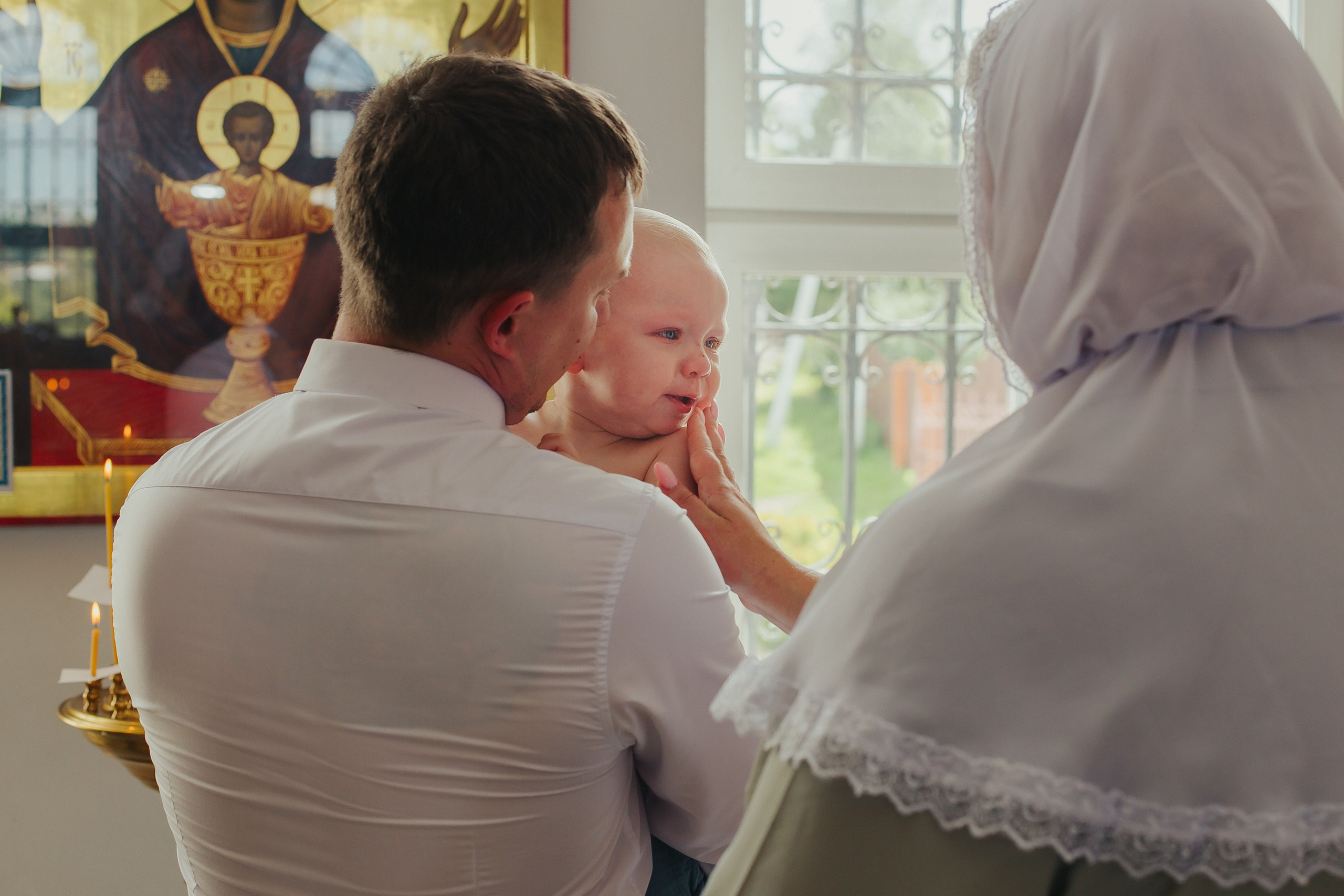 Фотосъемка Крещения в Сергиевом Посаде. Фотограф новорожденных и детский в Сергиевом Посаде Кругликова Юлия