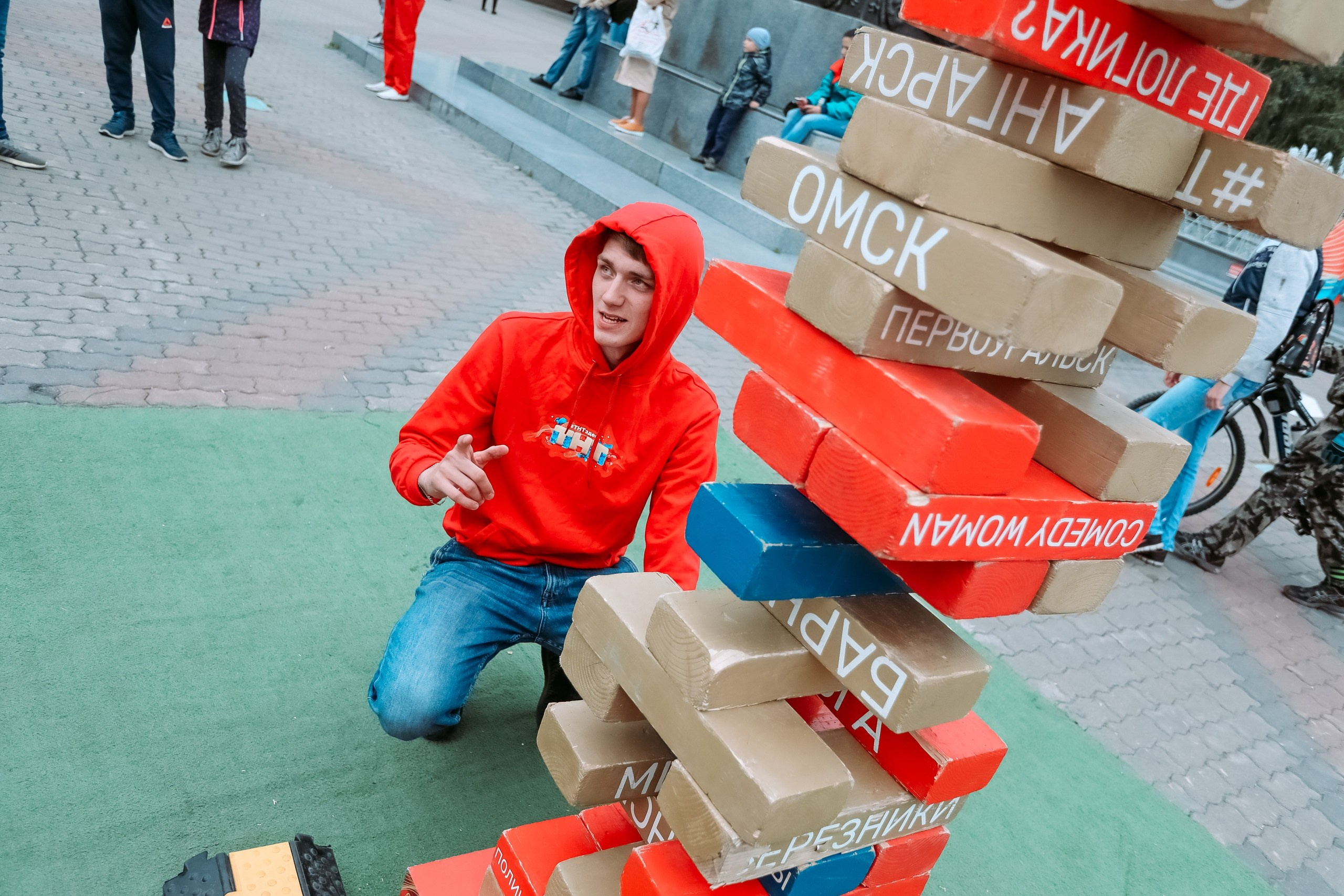 Попади на ТНТ @ Театральная площадь. Репортажный фотограф Максим Полянский. Москва, Санкт-Петербург, Красноярск