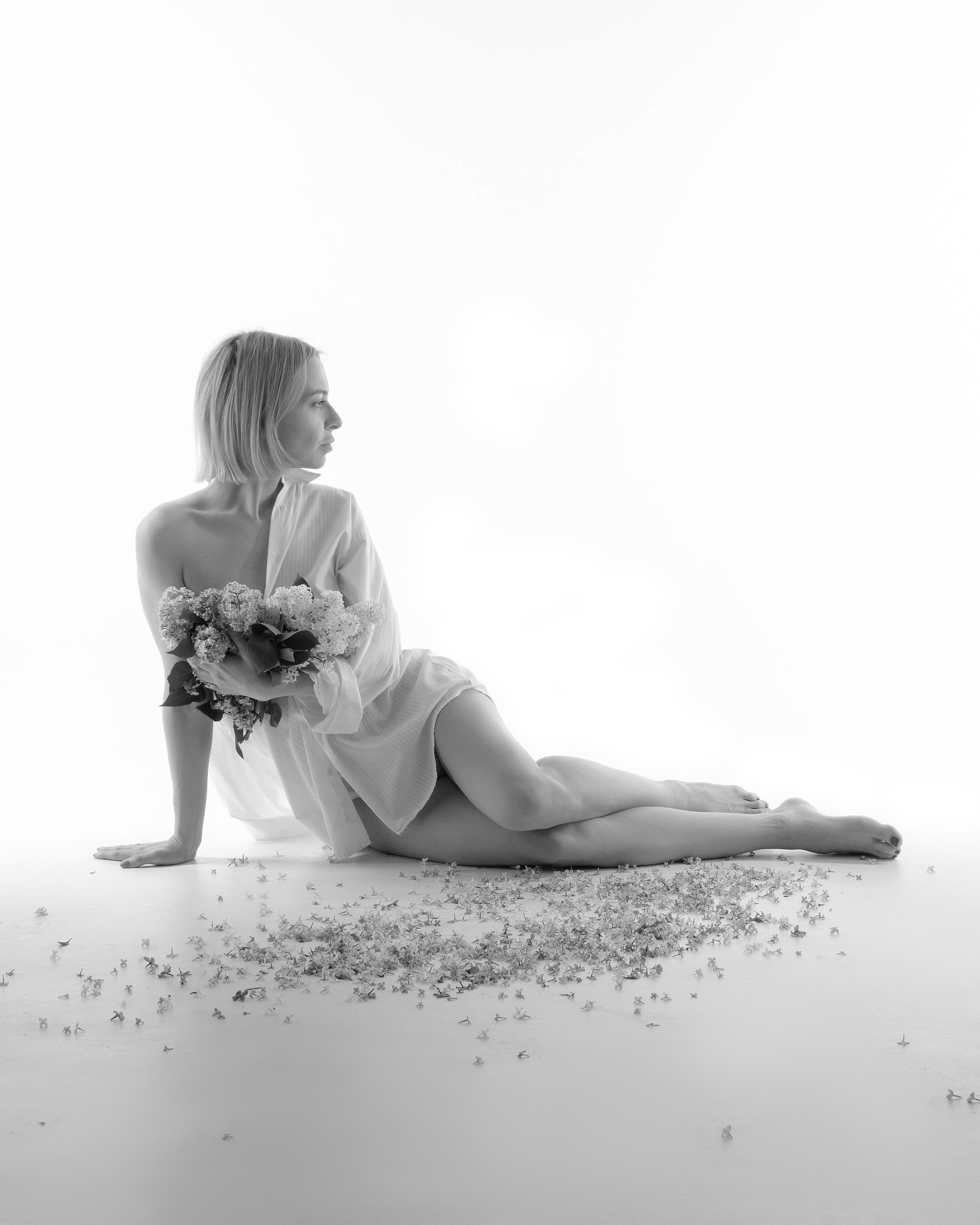 Надежда и сирень. Фотограф беременности в Екатеринбурге Илона Филатьева