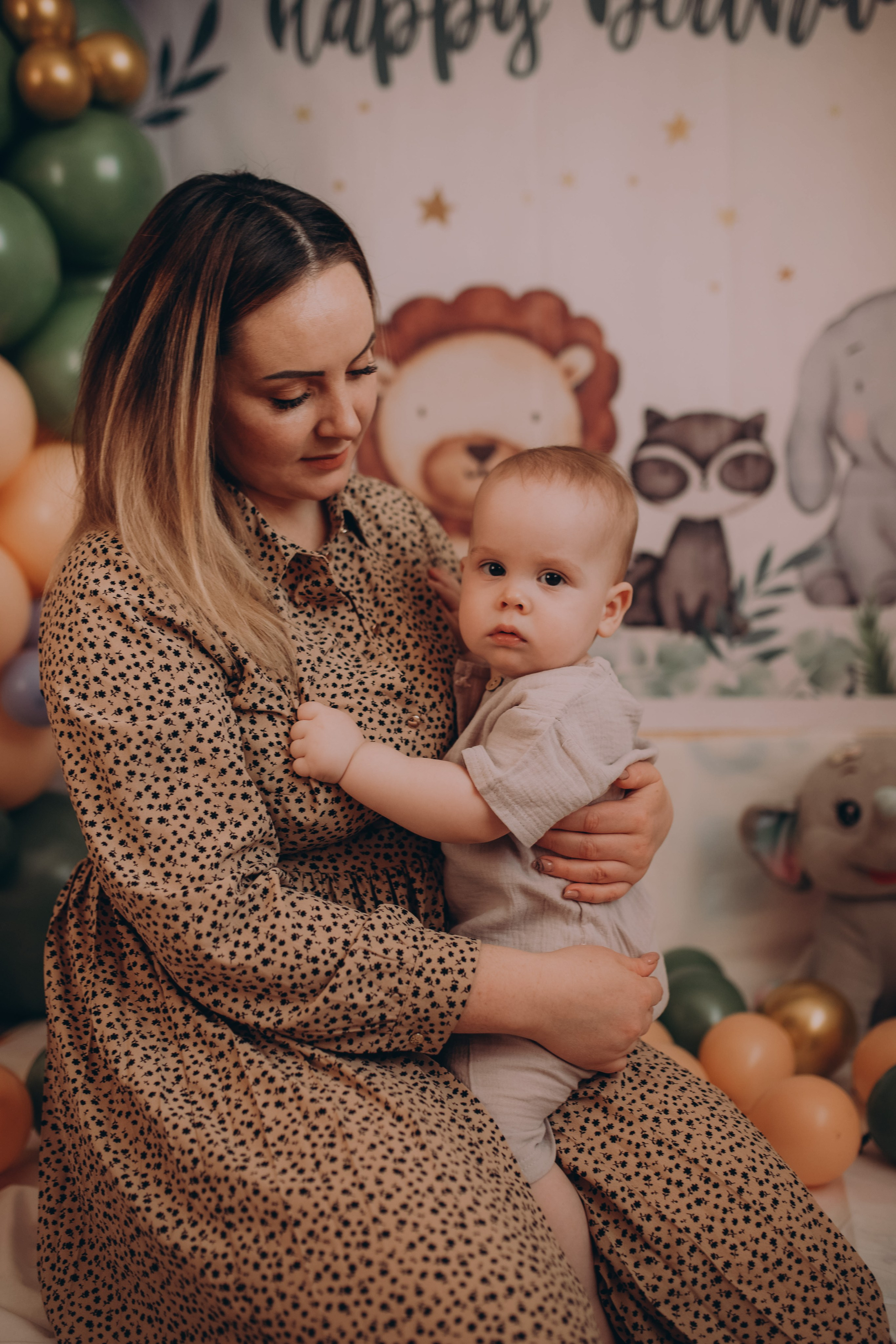 1 годик Мишеньке. Семейный и детский фотограф город Тында Дарья