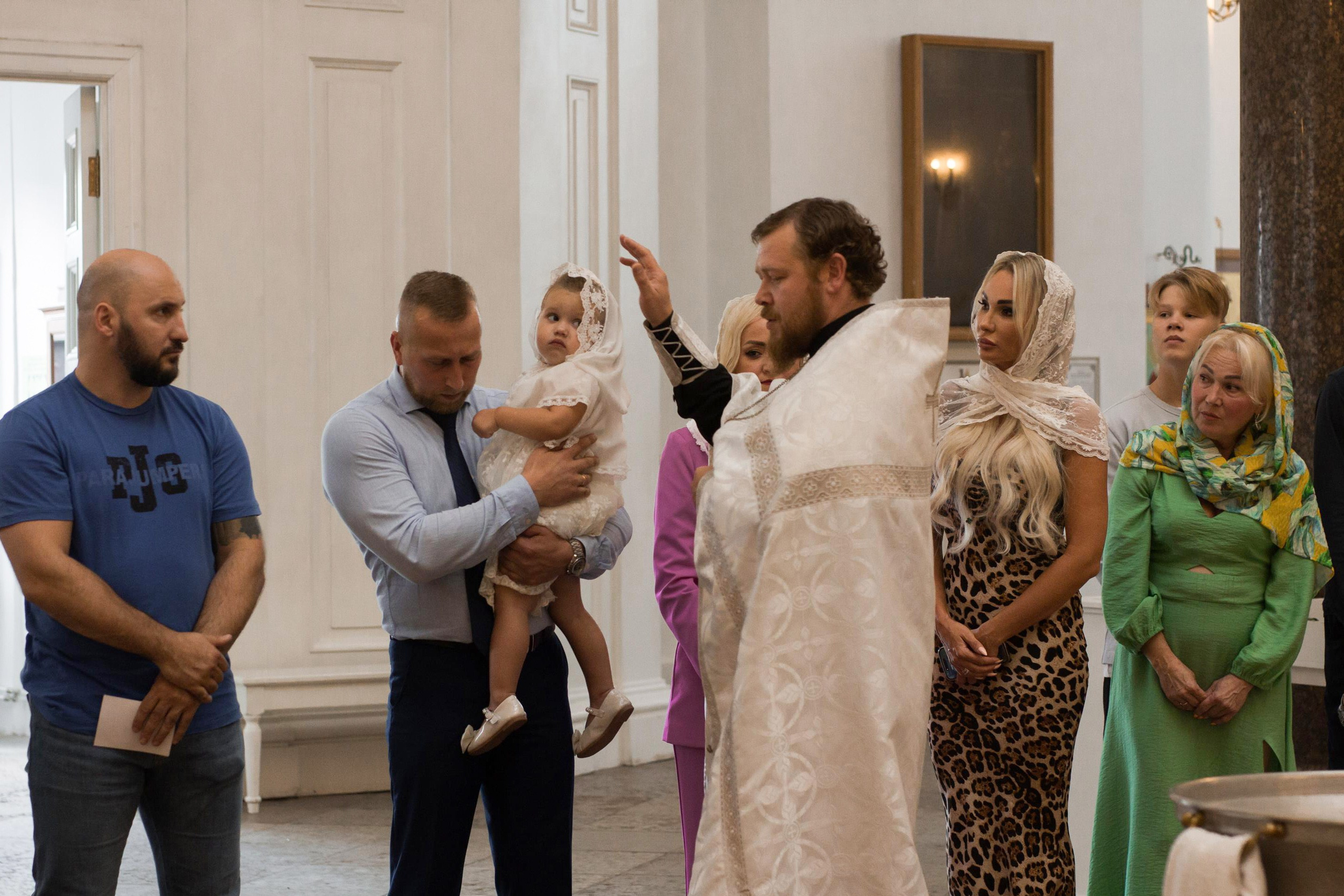 Софийский собор в г. Пушкин, крещение Евы. Контент- фотограф, рилсмейкер в Санкт- Петербурге Елена Грие