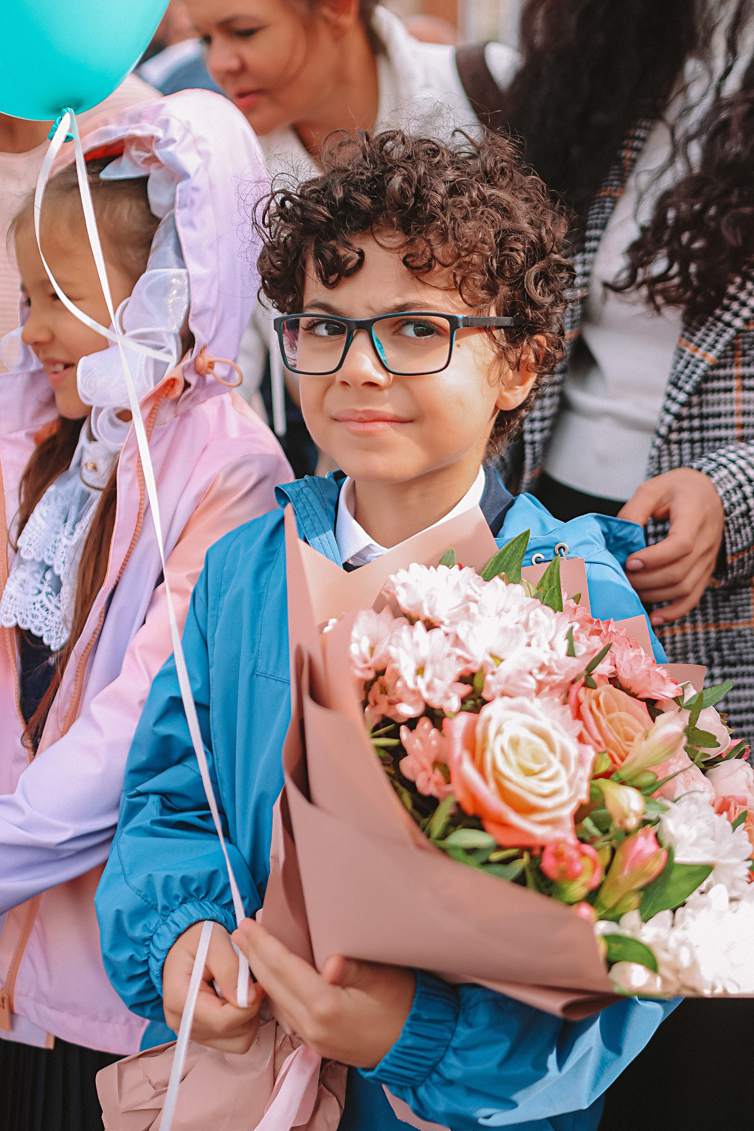 1 сентября линейка+кл час+портреты. Семейный фотограф Тюмень, фотограф на роды Салмина Мария