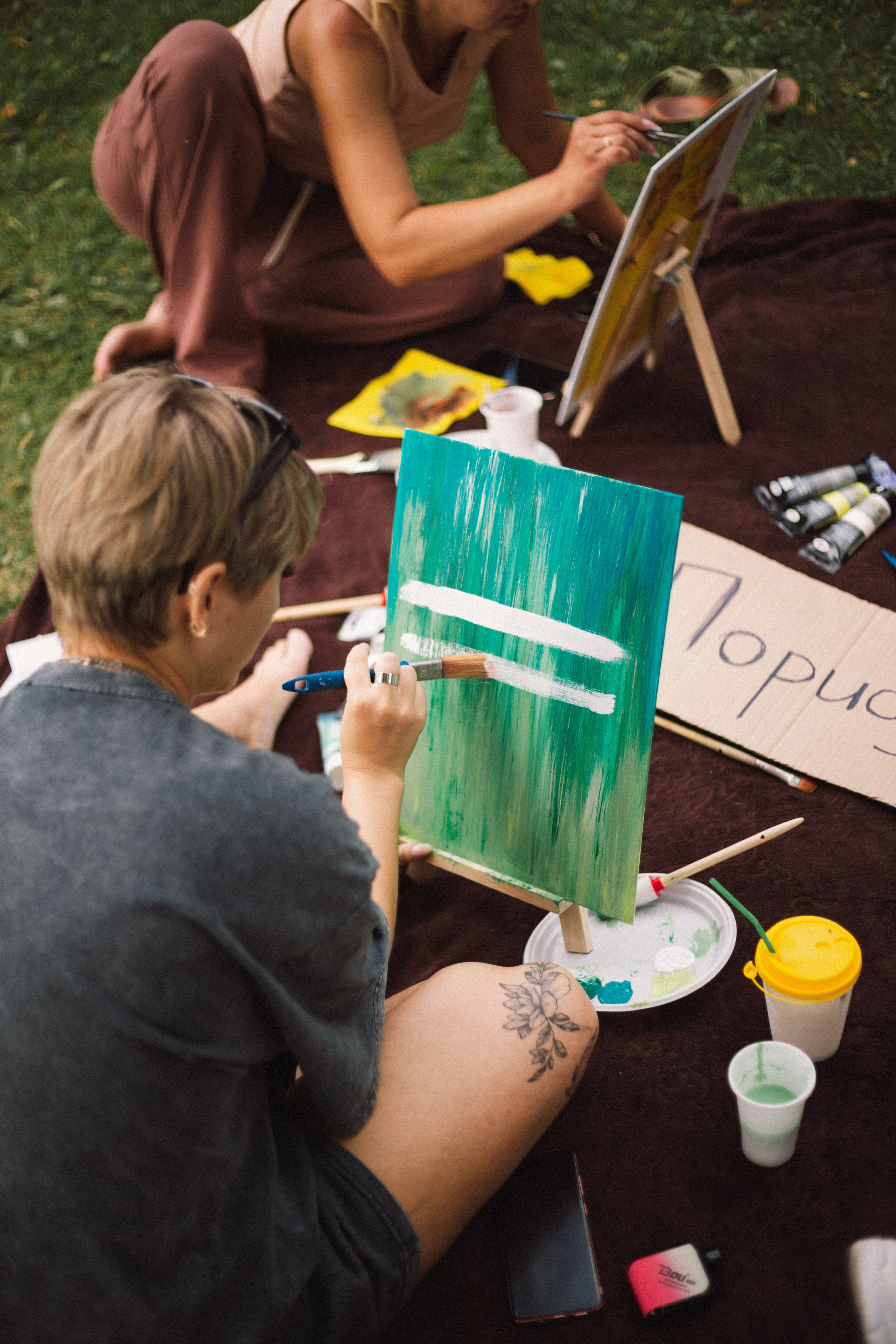 Арт-пикник. Свадебный и портретный фотограф в Новосибирске Любовь Исакова