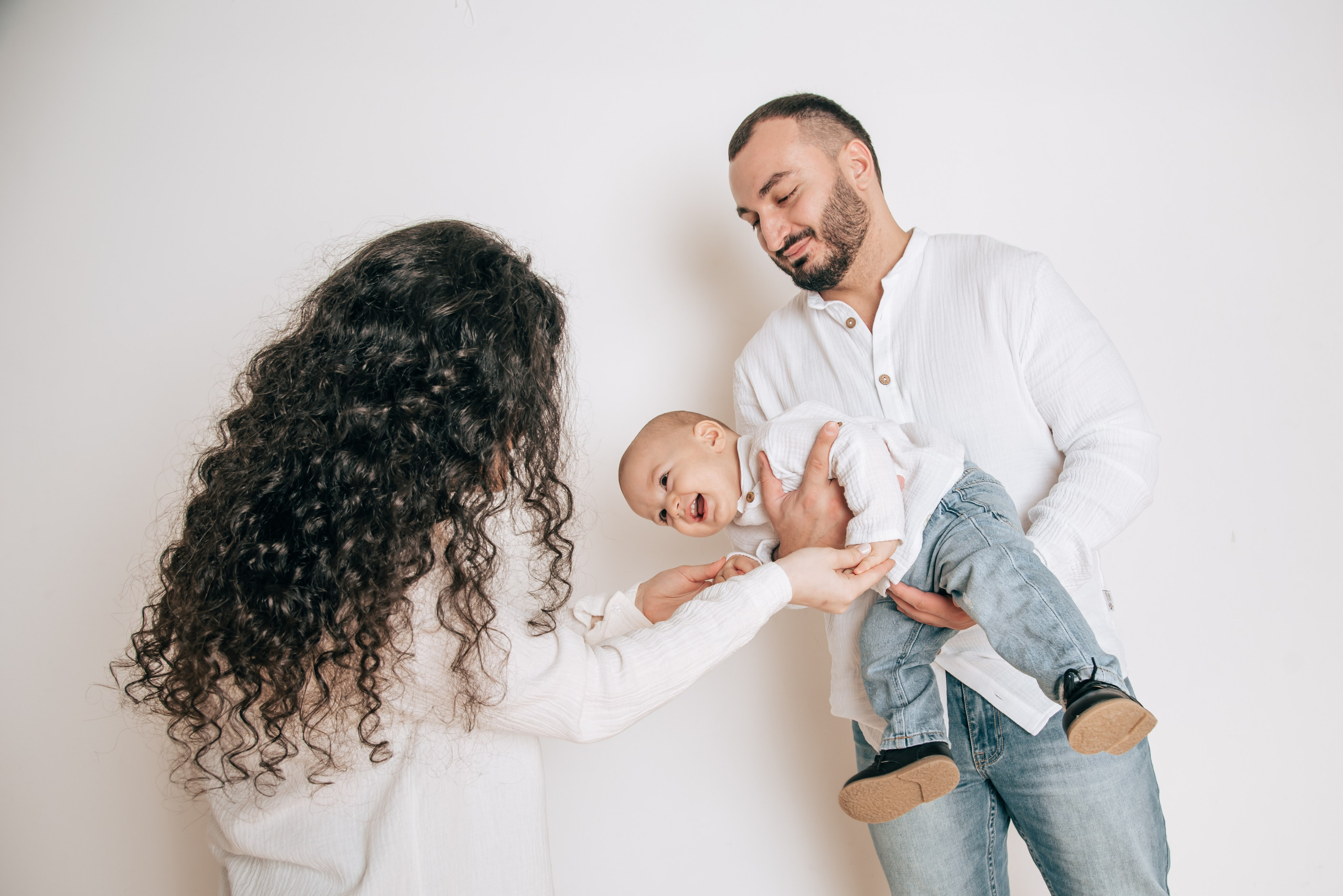 Годовасие в студии. Свадебный и семейный фотограф в Москве Елена Брюханова