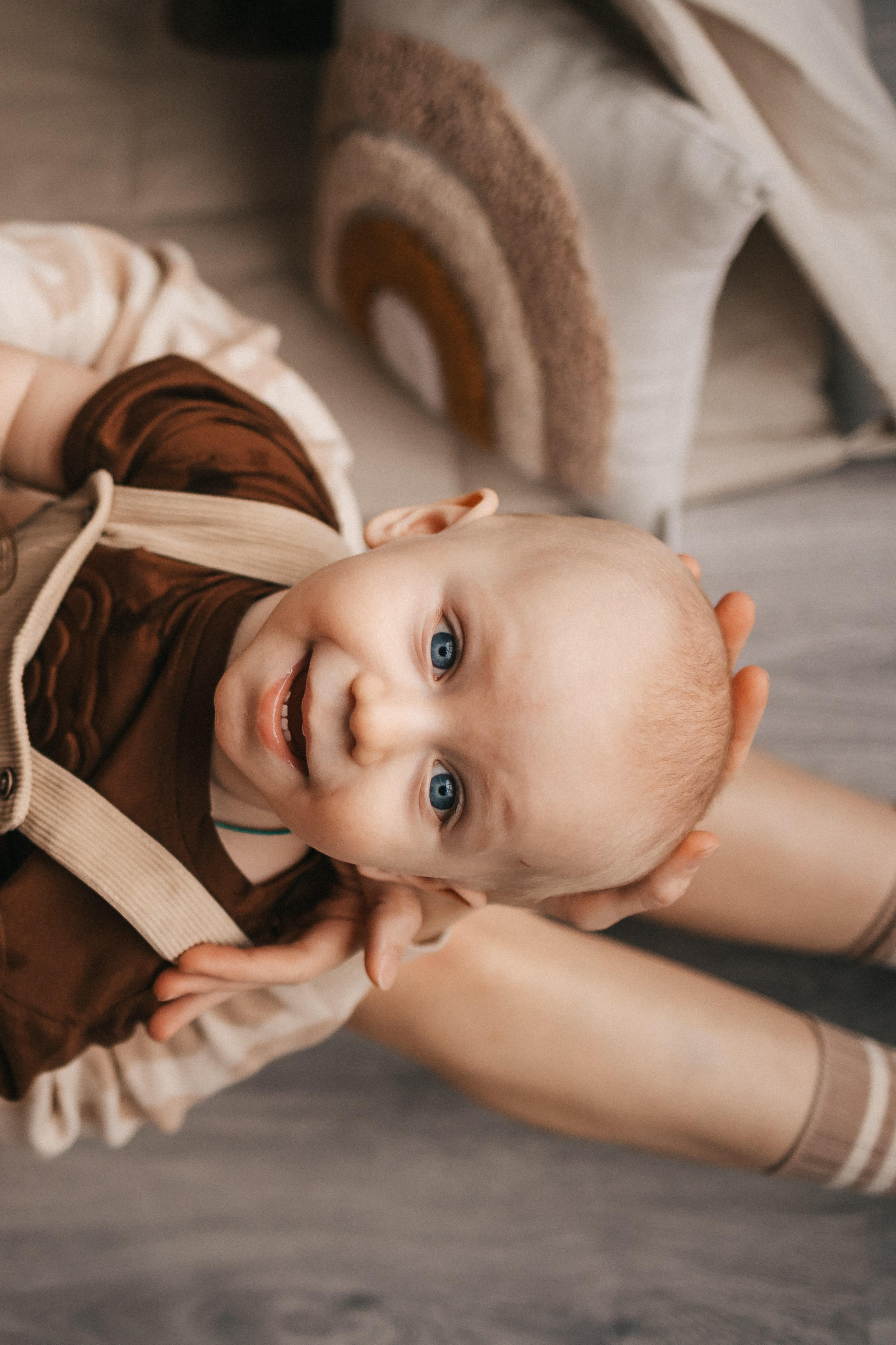 Саше 1 годик в новогодних локациях. Фотограф Нижний Новгород