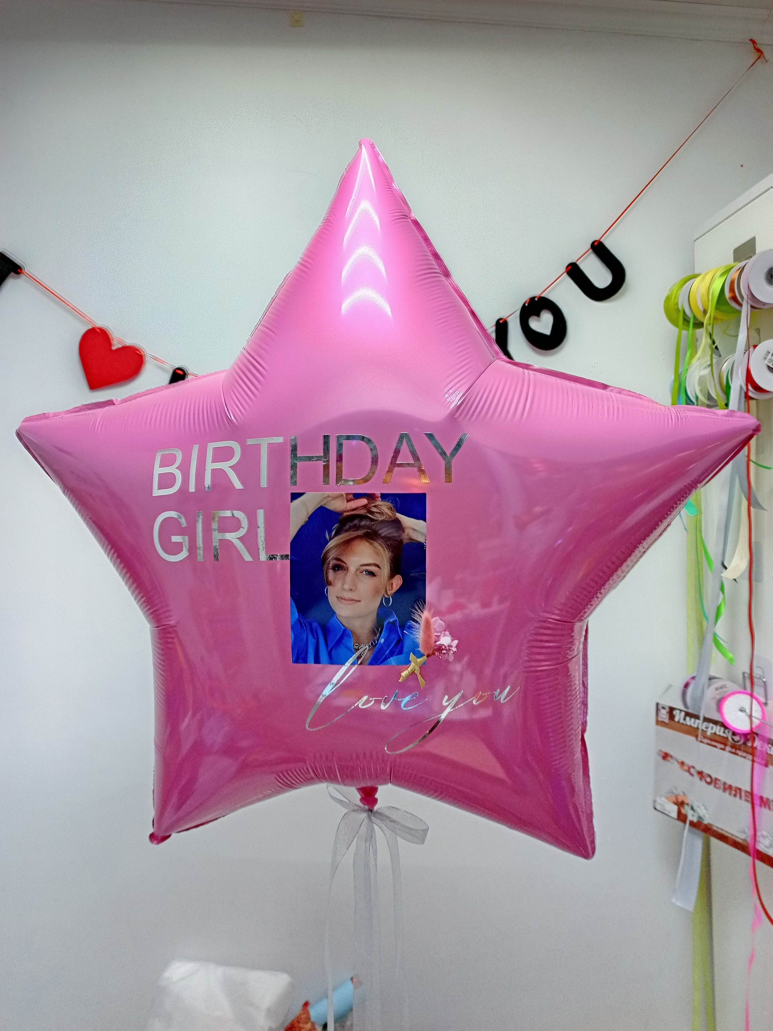 Новинка! Шары с Вашими фотографиями. Аэродизайнер Елена Лин