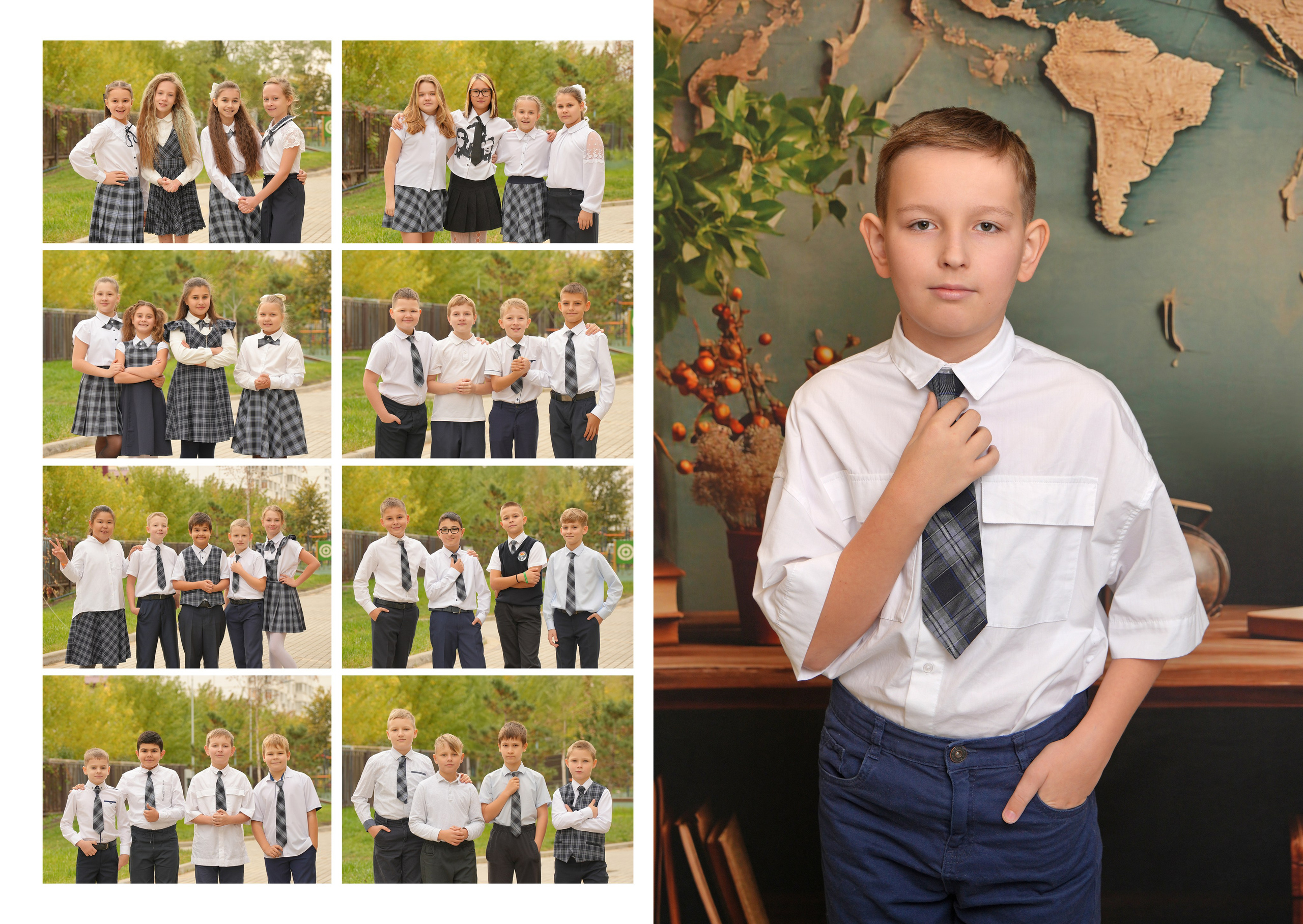 ШКОЛА 104 ф — 4 «И» класс. Красивый выпускной альбом в Краснодаре