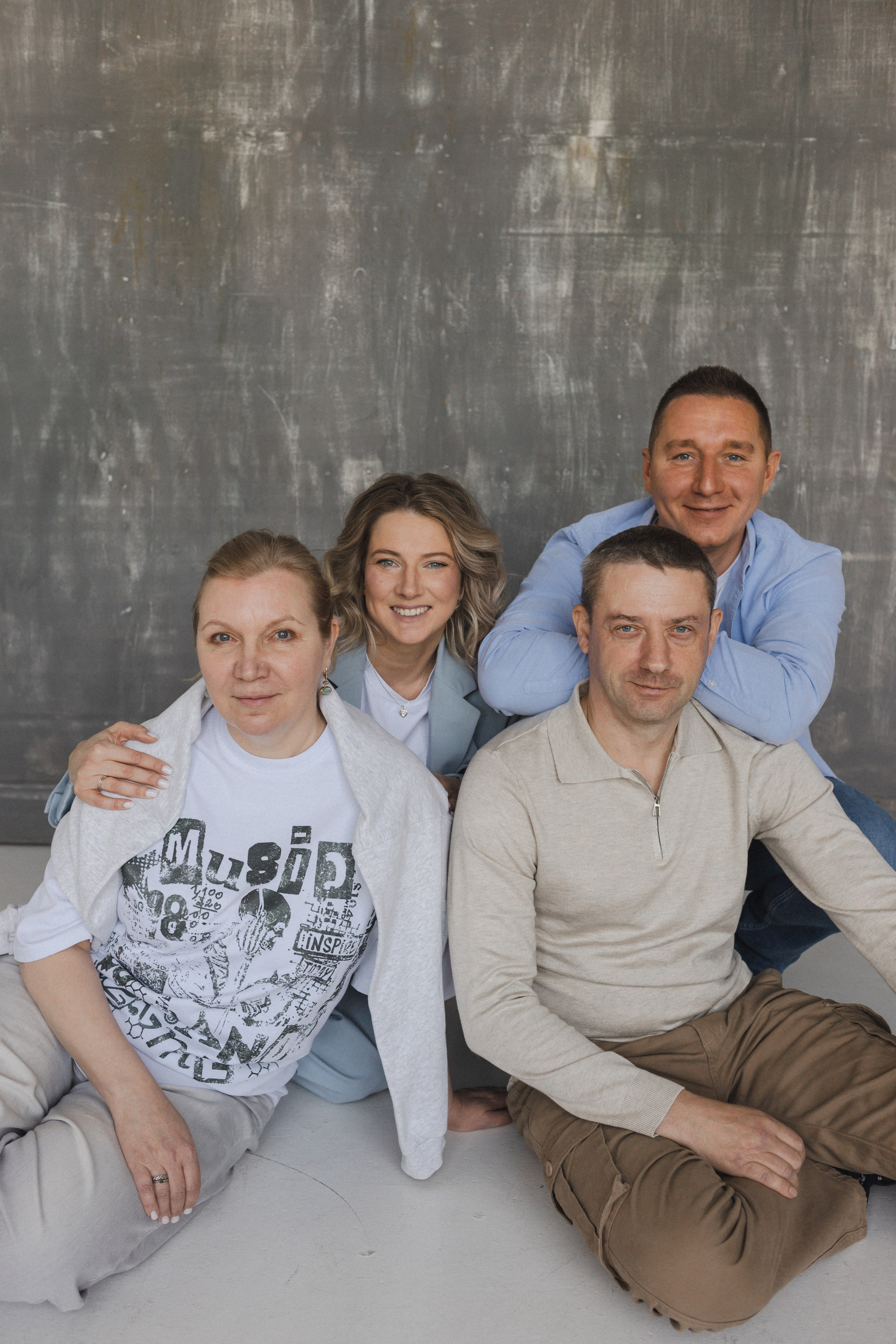 История семьи. Семейный фотограф в Москве