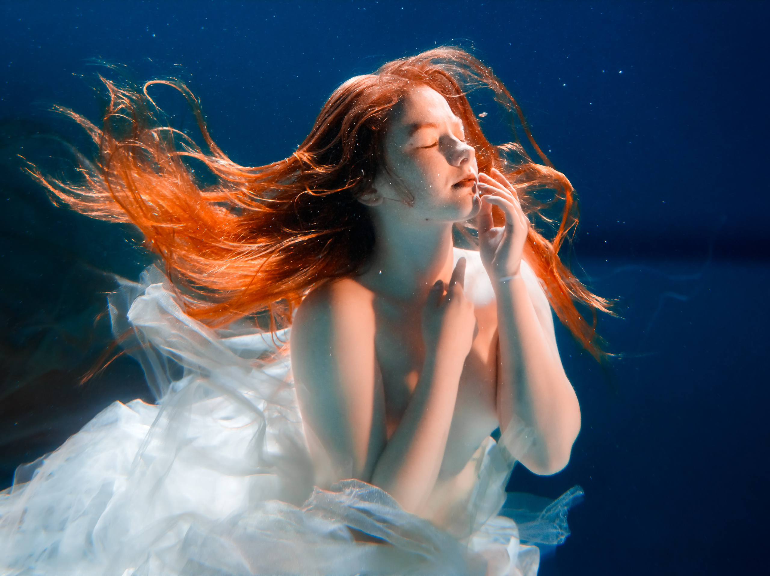 Подводная фотосъёмка. Арт фотограф Серафима Абельман в Москве