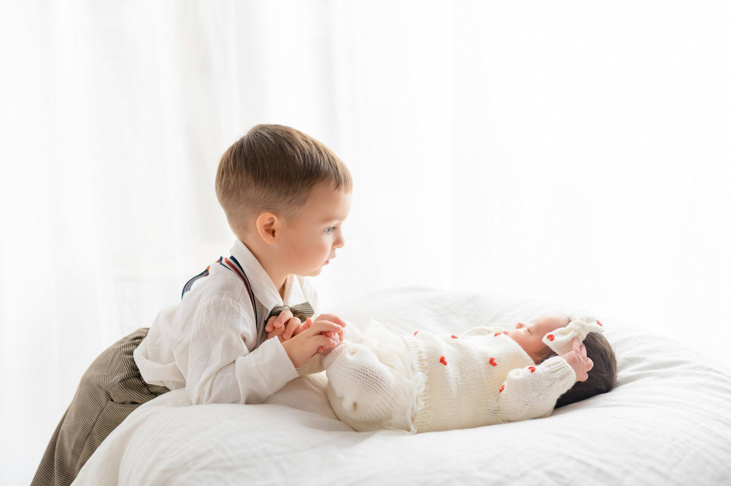 Новорожденные девочки. Детский фотограф в городе Жуковский Алиса Коробанова