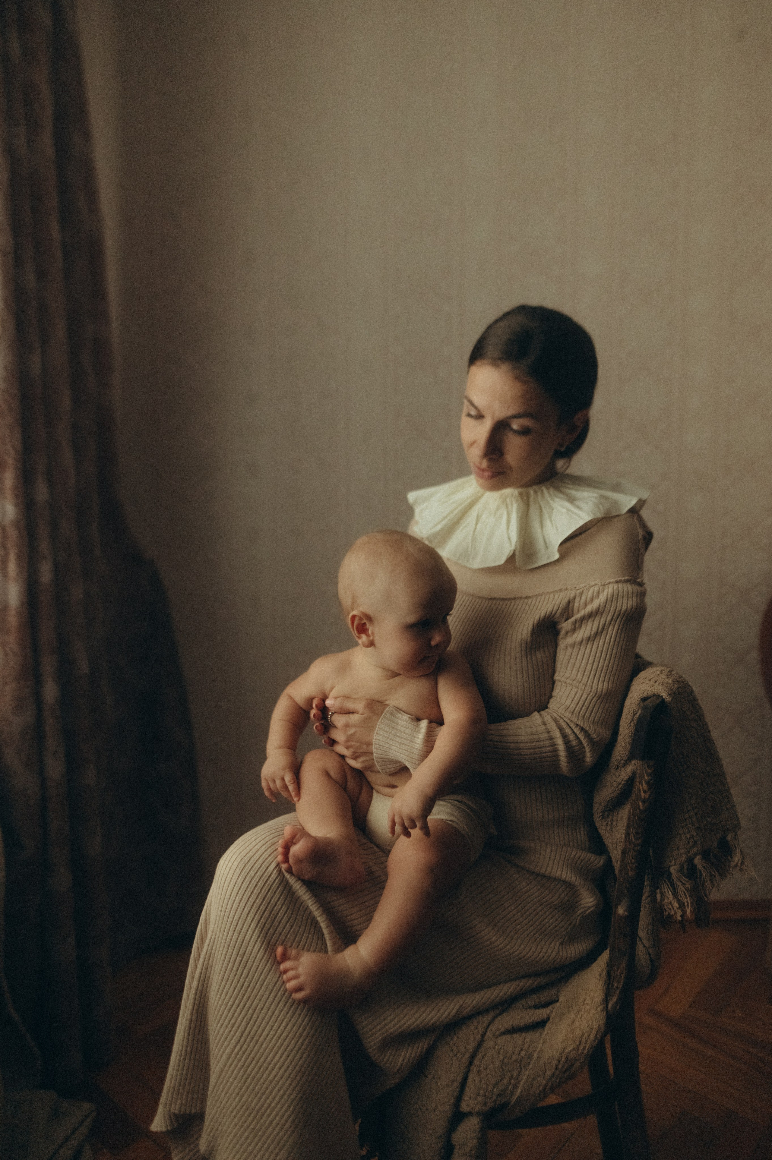 Живописный портрет. Семейный фотограф в Москве Екатерина Денисенко | Фотосессии без постановки дома и в студии